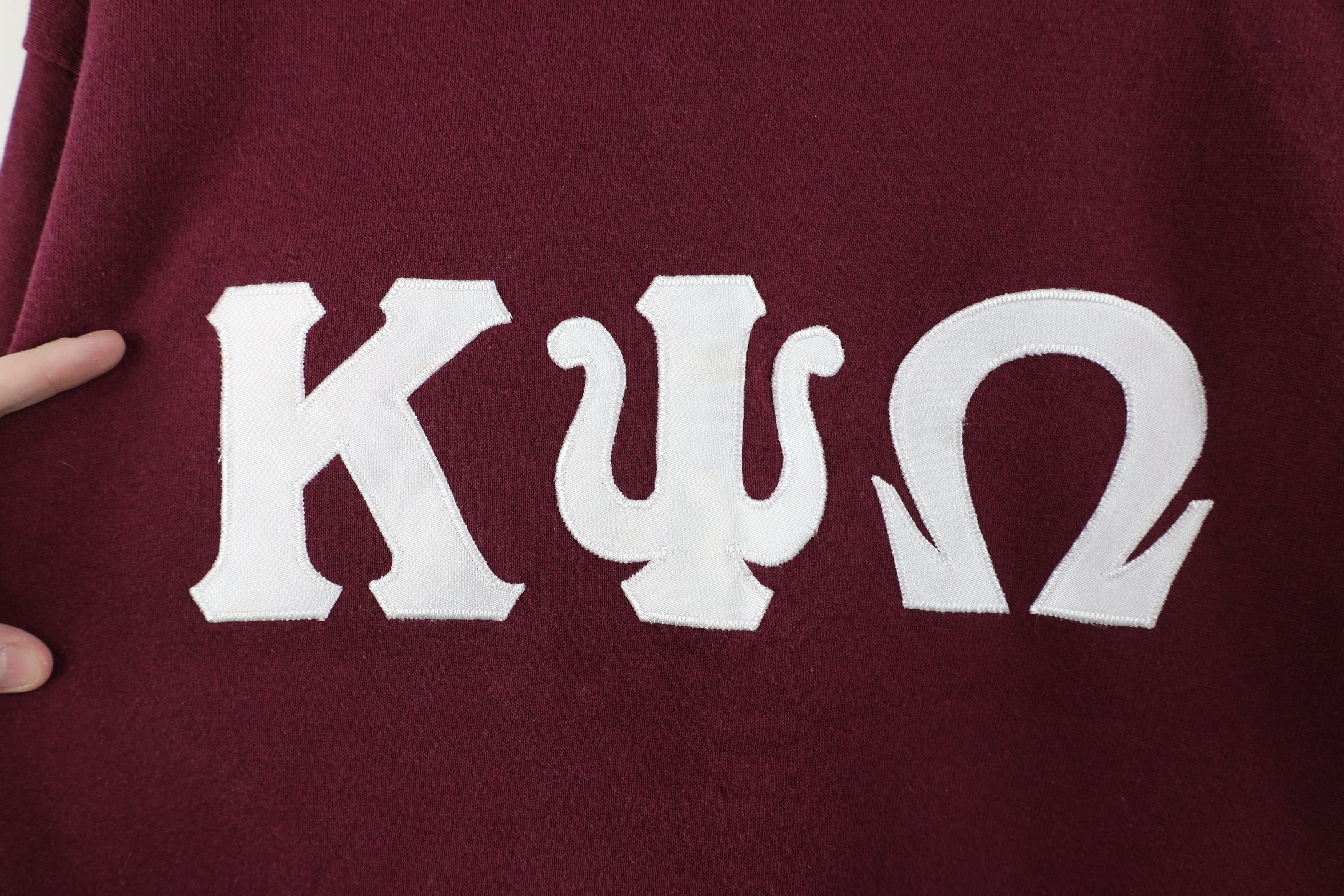 Vintage Vintage 90s Kappa Alpha Psi Sorority Crewneck Sweatshirt USA Size XL / US 12-14 / IT 48-50 - 4 Thumbnail