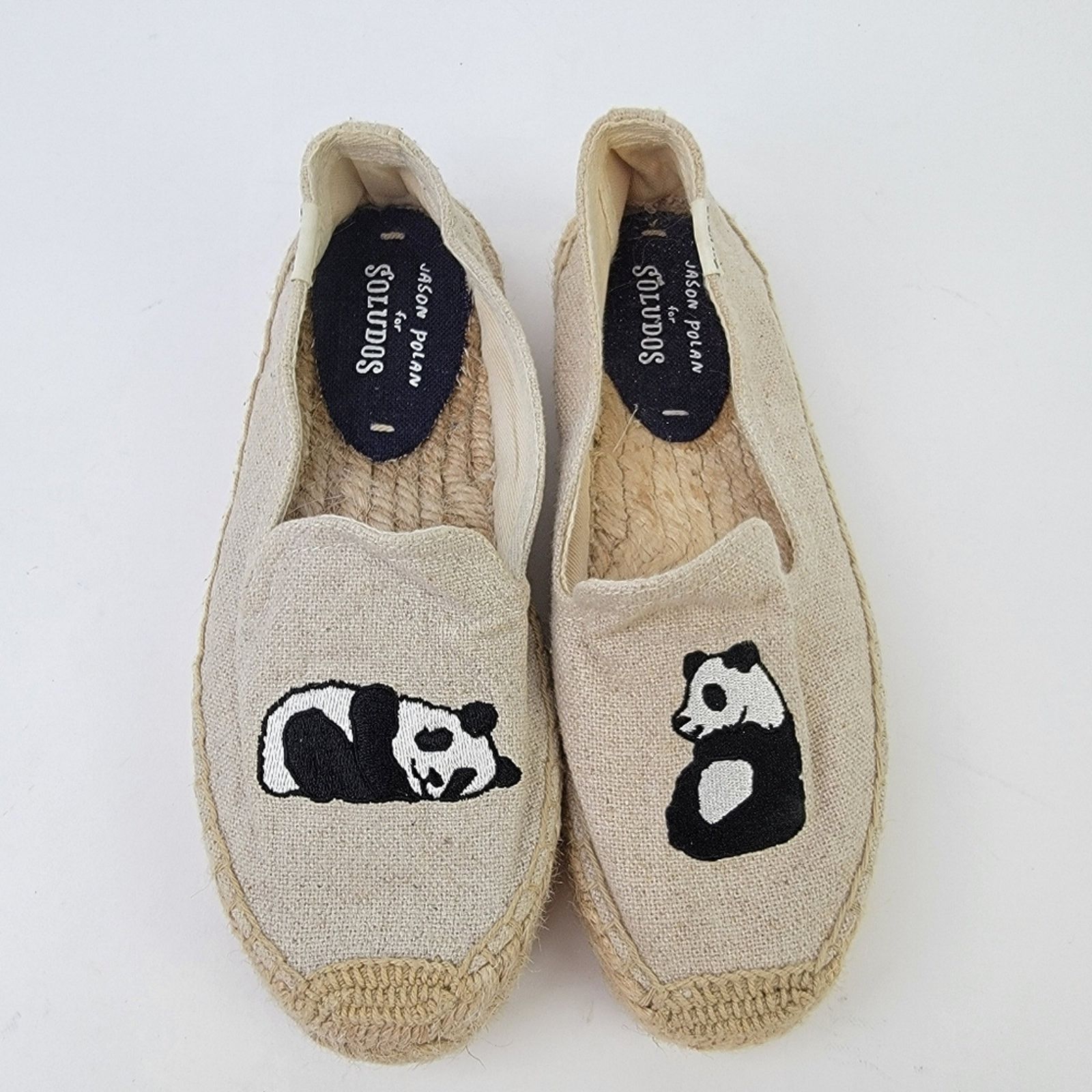 Soludos Soludos x Jason Polan Platform Espadrille Panda Flats - 6 Size US 6 / IT 36 - 7 Thumbnail