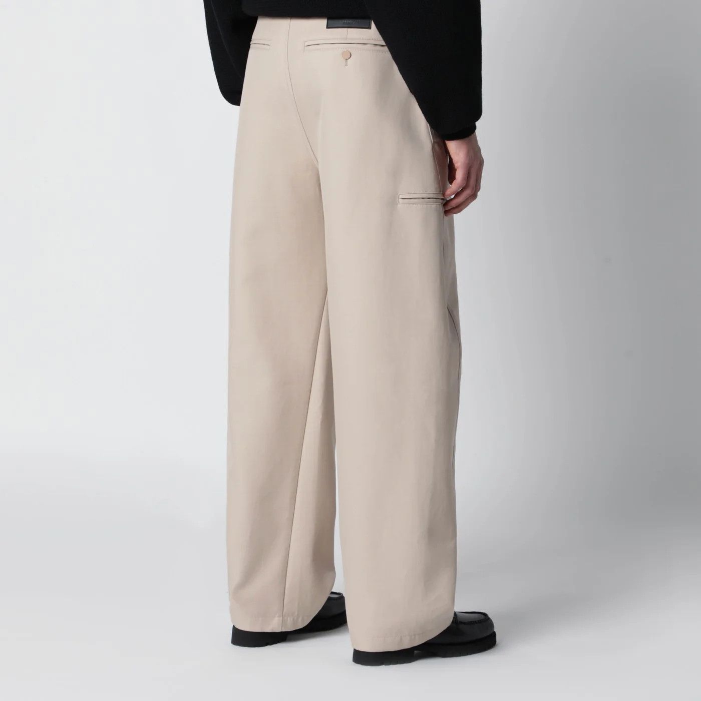 Givenchy o1d2blof0426 Cotton Pants in Beige Size US 34 / EU 50 - 3 Thumbnail