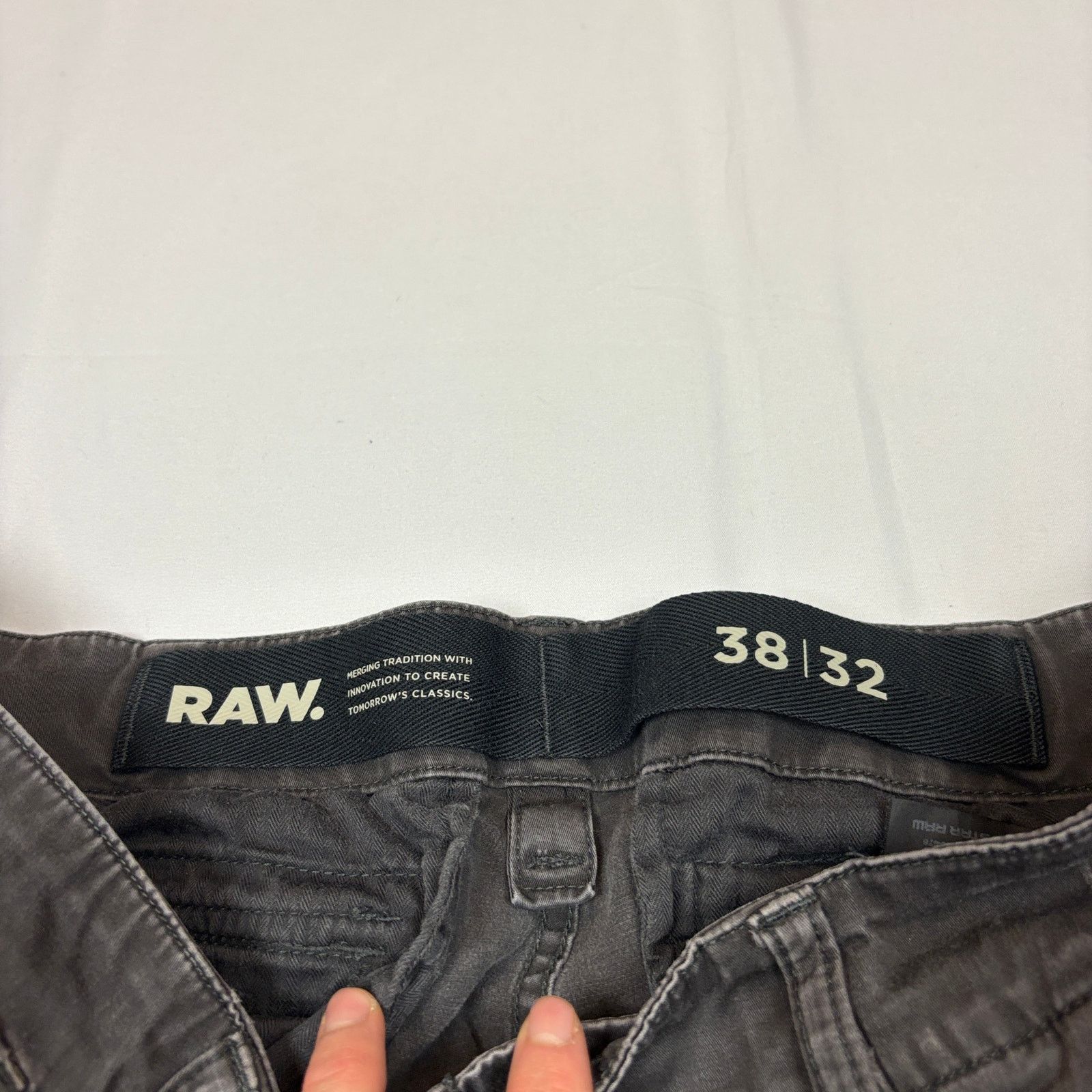 G-Star G Star Raw Rovic Zip 3D Straight Tapered Pants Men's 38x28 Size US 38 / EU 54 - 4 Thumbnail