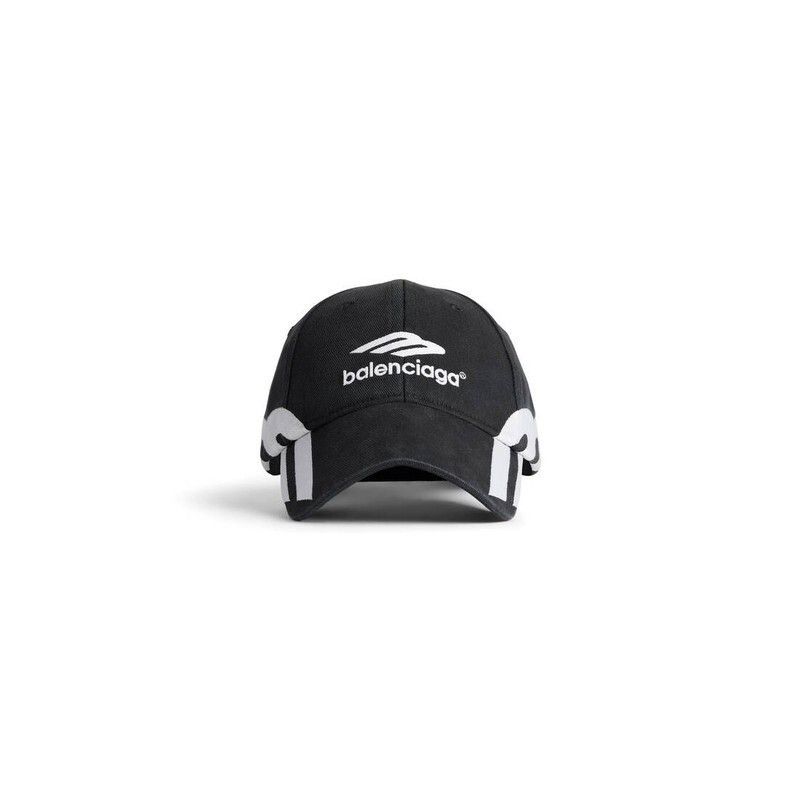 Balenciaga Balenciaga Loop Sports Icon Black Cap | Grailed