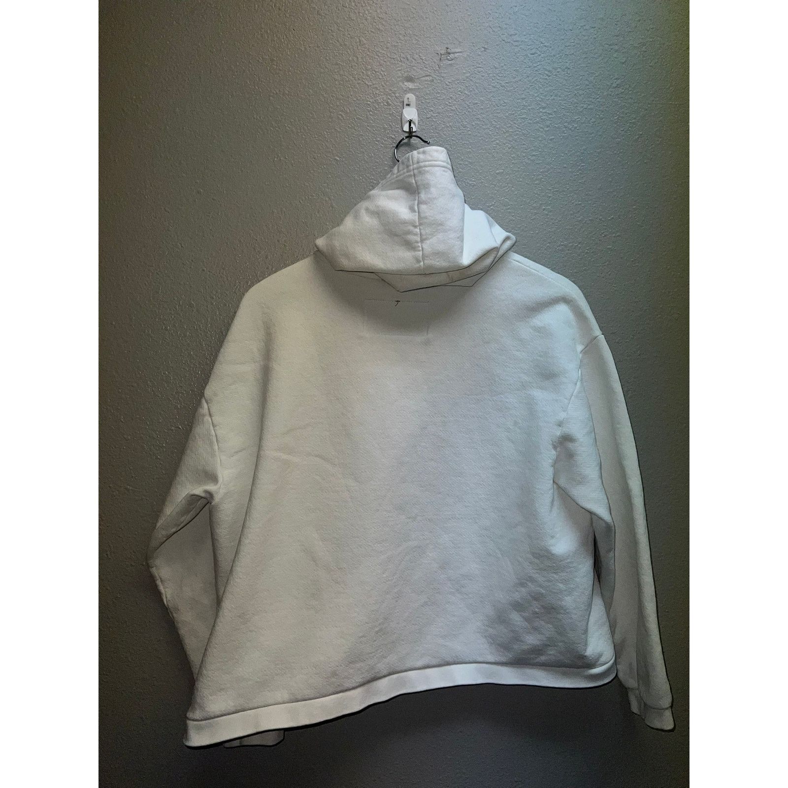 Nike Womens Nike White Hoodie Outerwear Jacket Nike Vintage XL Size XL / US 12-14 / IT 48-50 - 7 Thumbnail