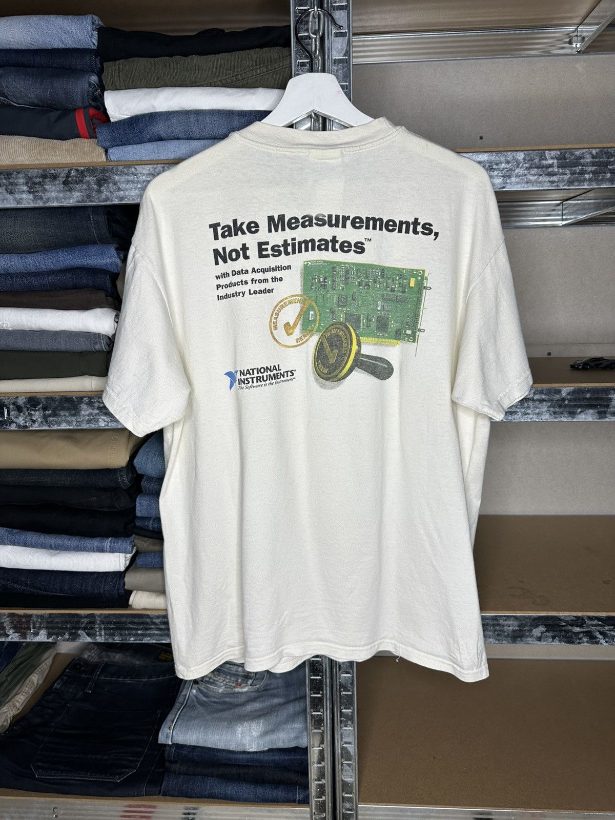 Other Vintage National Instruments Take Measurements T-Shirt L Size US L / EU 52-54 / 3 - 1 Thumbnail
