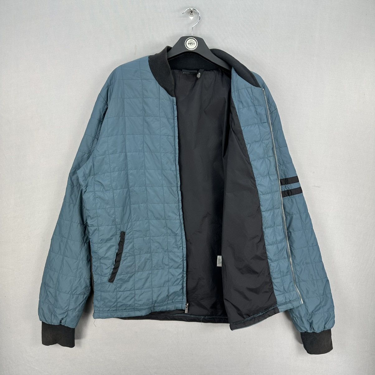 Hurley Vintage Hurley Checkeboard Puffer Zipper Jacket Size US L / EU 52-54 / 3 - 7 Thumbnail