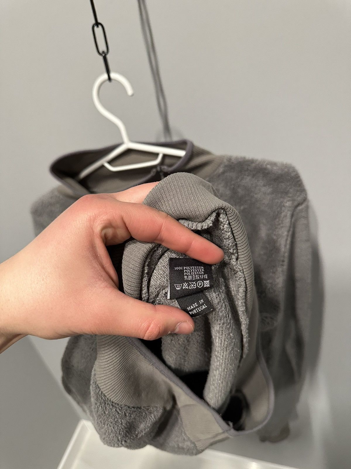 Cop Copine Cop Copine 2000s Acant Garde Fleece Jacket Y2K Assymetrical Size ONE SIZE - 13 Thumbnail