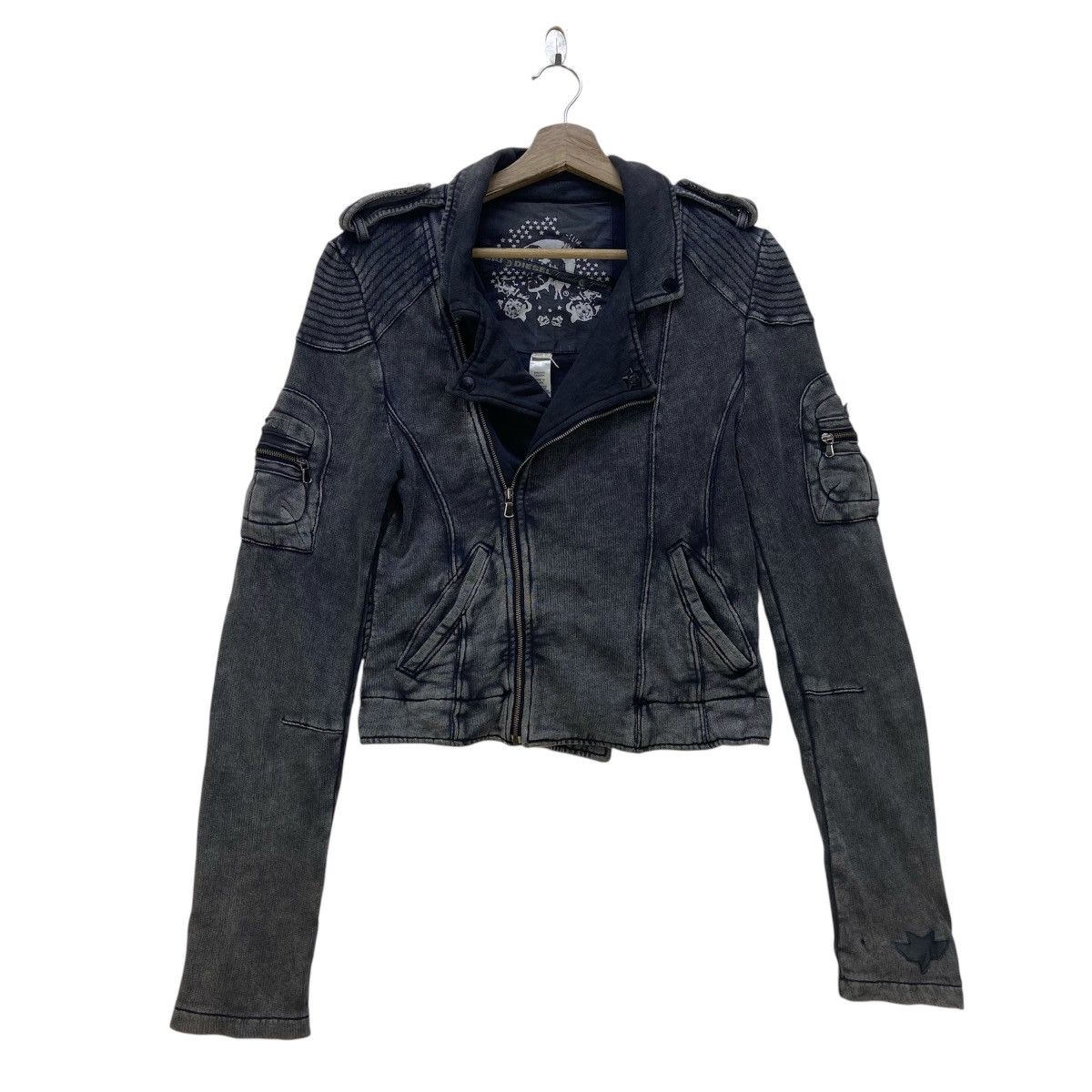 Diesel Diesel Biker Style Jacket Size XS / US 0-2 / IT 36-38 - 1 Thumbnail