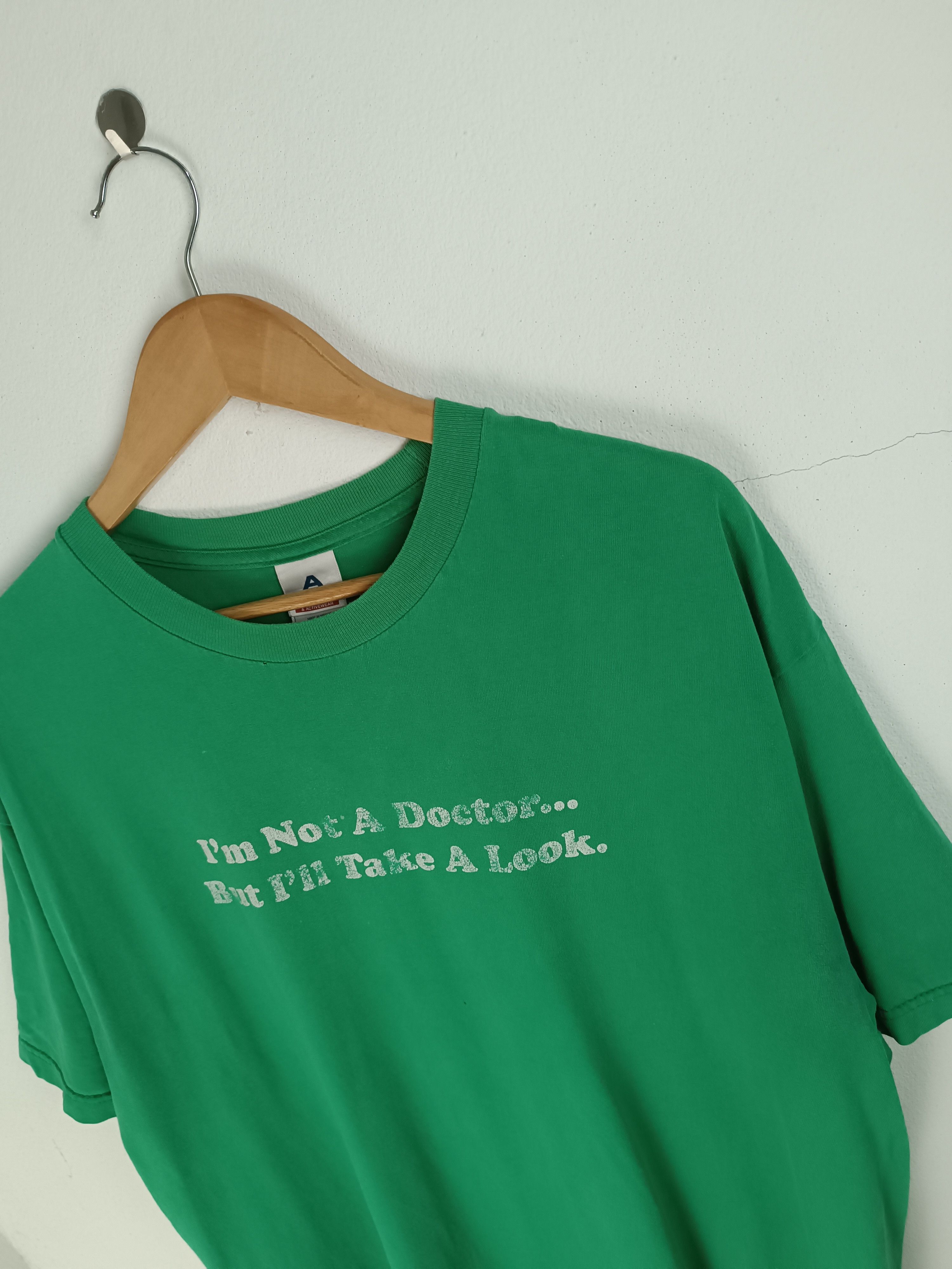 Vintage VINTAGE Y2K STATEMENT ADULT HUMOR DOCTOR FUNNY TEE Size US XL / EU 56 / 4 - 6 Thumbnail