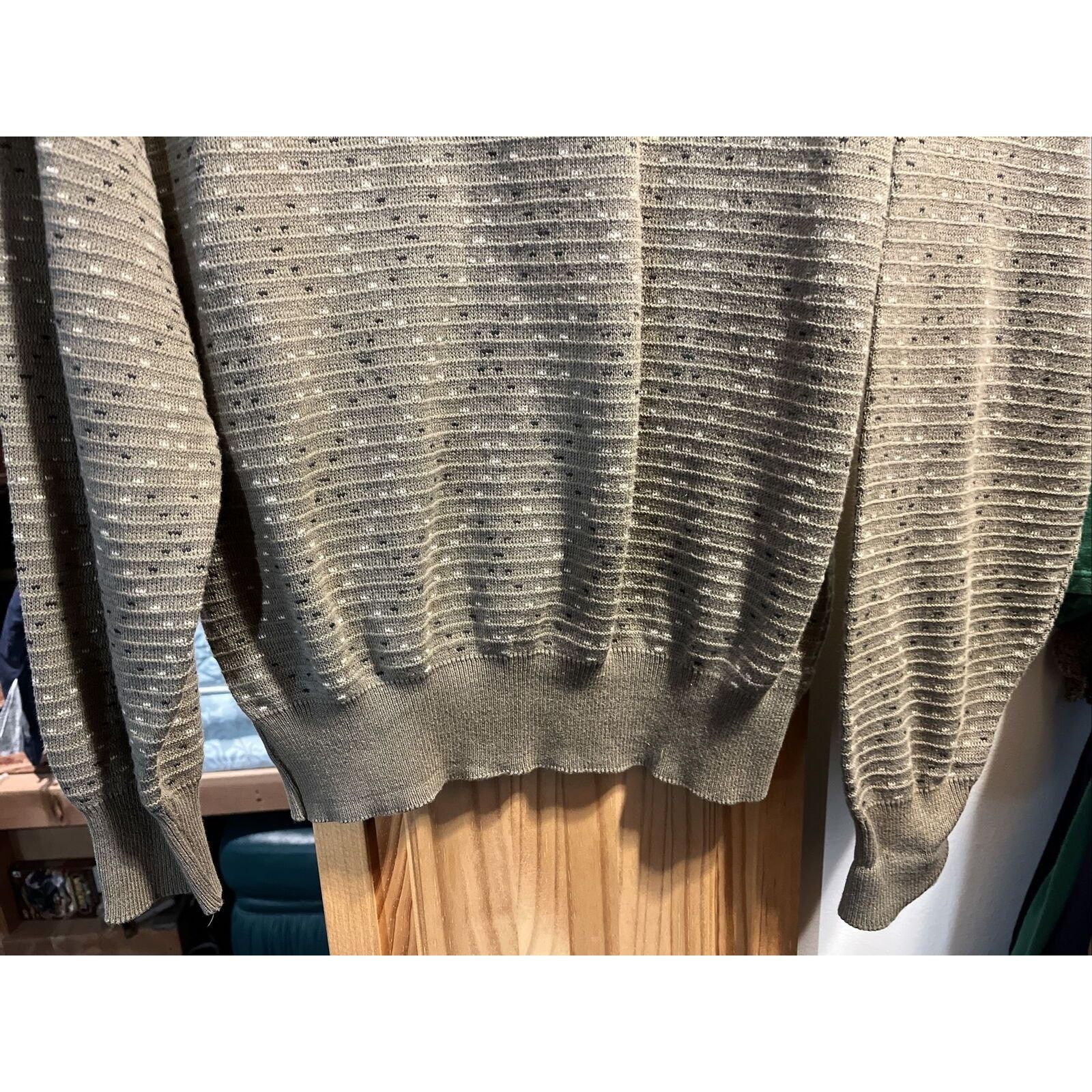 Tricots St. Raphael Tricots St. Raphael Bloomingdales Mens L Gray Cotton Sweater Size US L / EU 52-54 / 3 - 6 Thumbnail