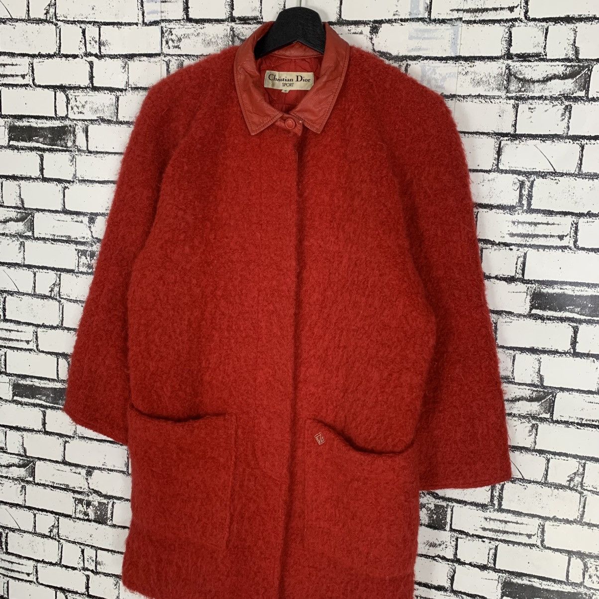 Designer × Dior × Vintage Vintage Christian Dior Sport Petit Boucle Coat Leathers Size M / US 6-8 / IT 42-44 - 3 Thumbnail