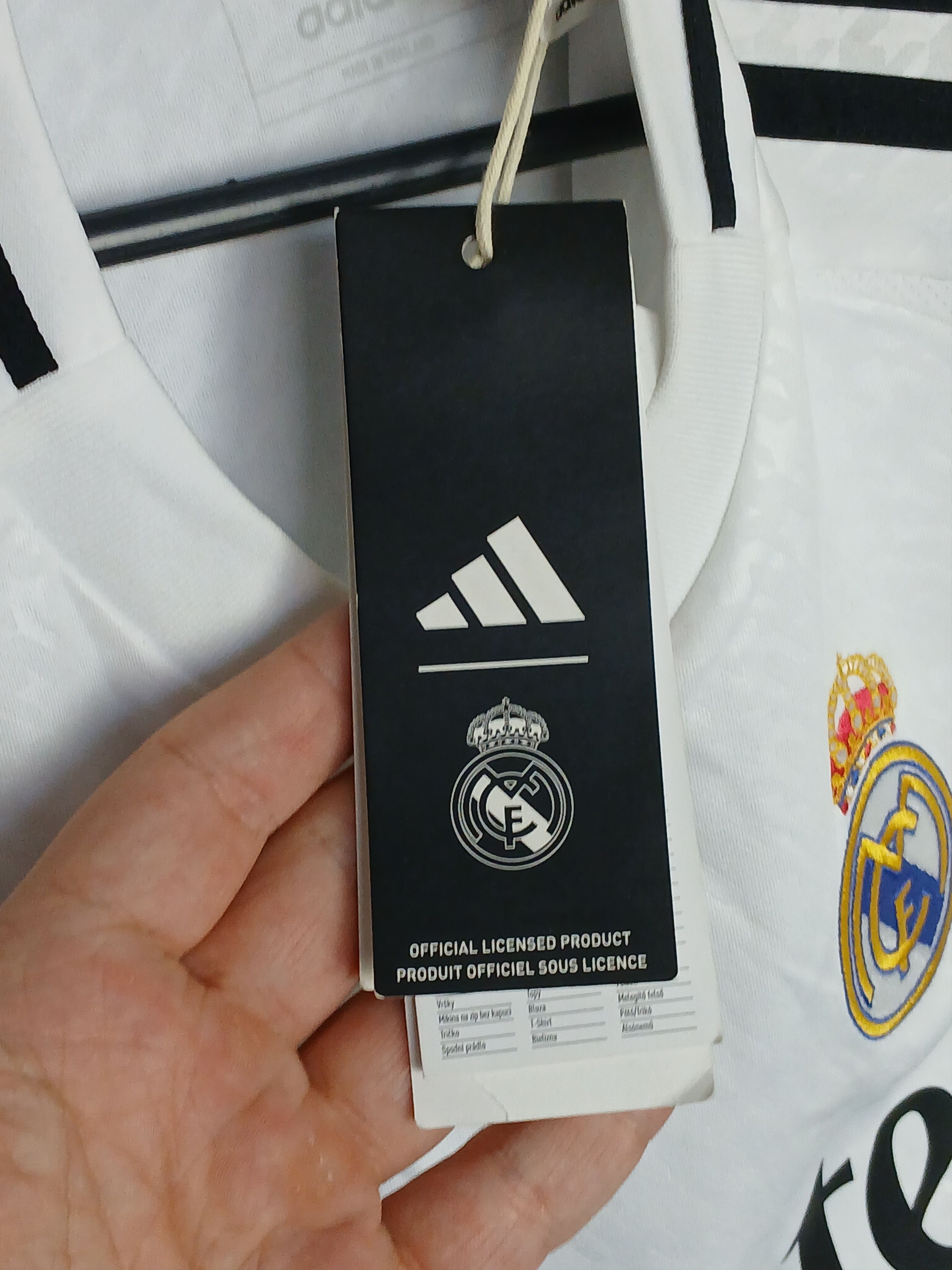 Adidas New Real Madrid 24/25 Home Football Jersey T-Shirt Size US XS / EU 42 / 0 - 11 Thumbnail
