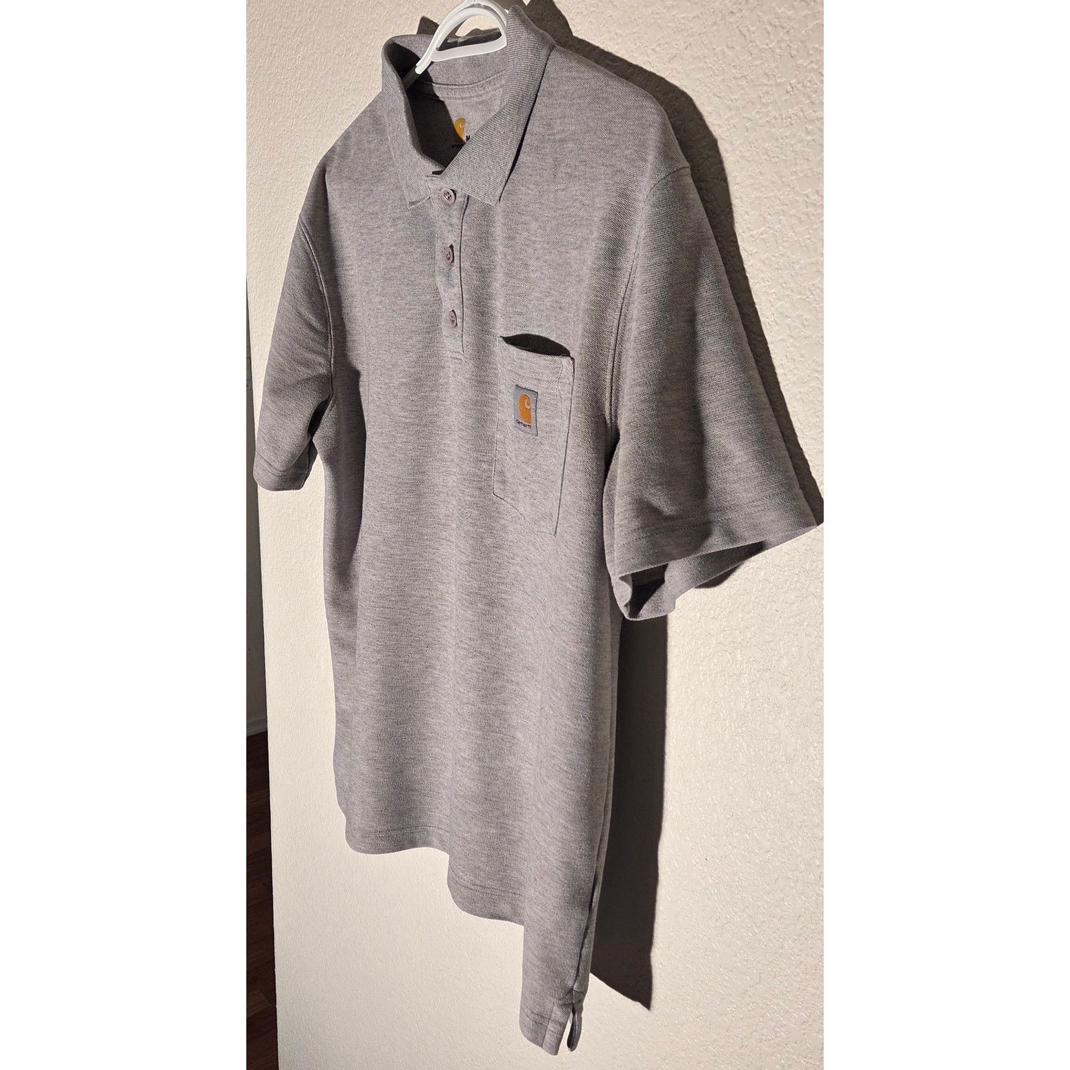 Carhartt Carhartt K570 HGY Men's Short Sleeve Polo - Size Medium Size US M / EU 48-50 / 2 - 3 Thumbnail