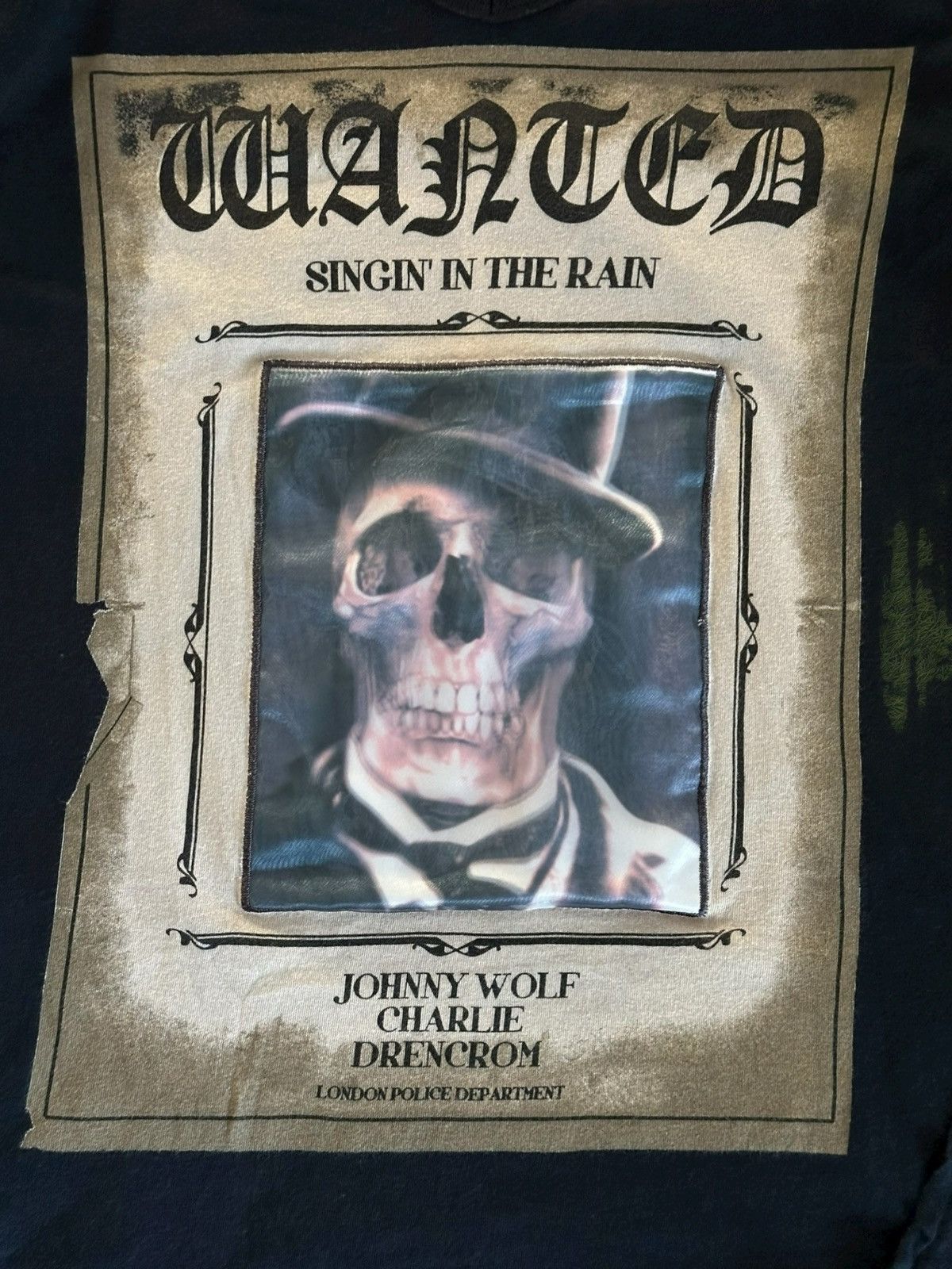 Japanese Brand johnny wolf “wanted” skull longsleeve Size US S / EU 44-46 / 1 - 3 Thumbnail