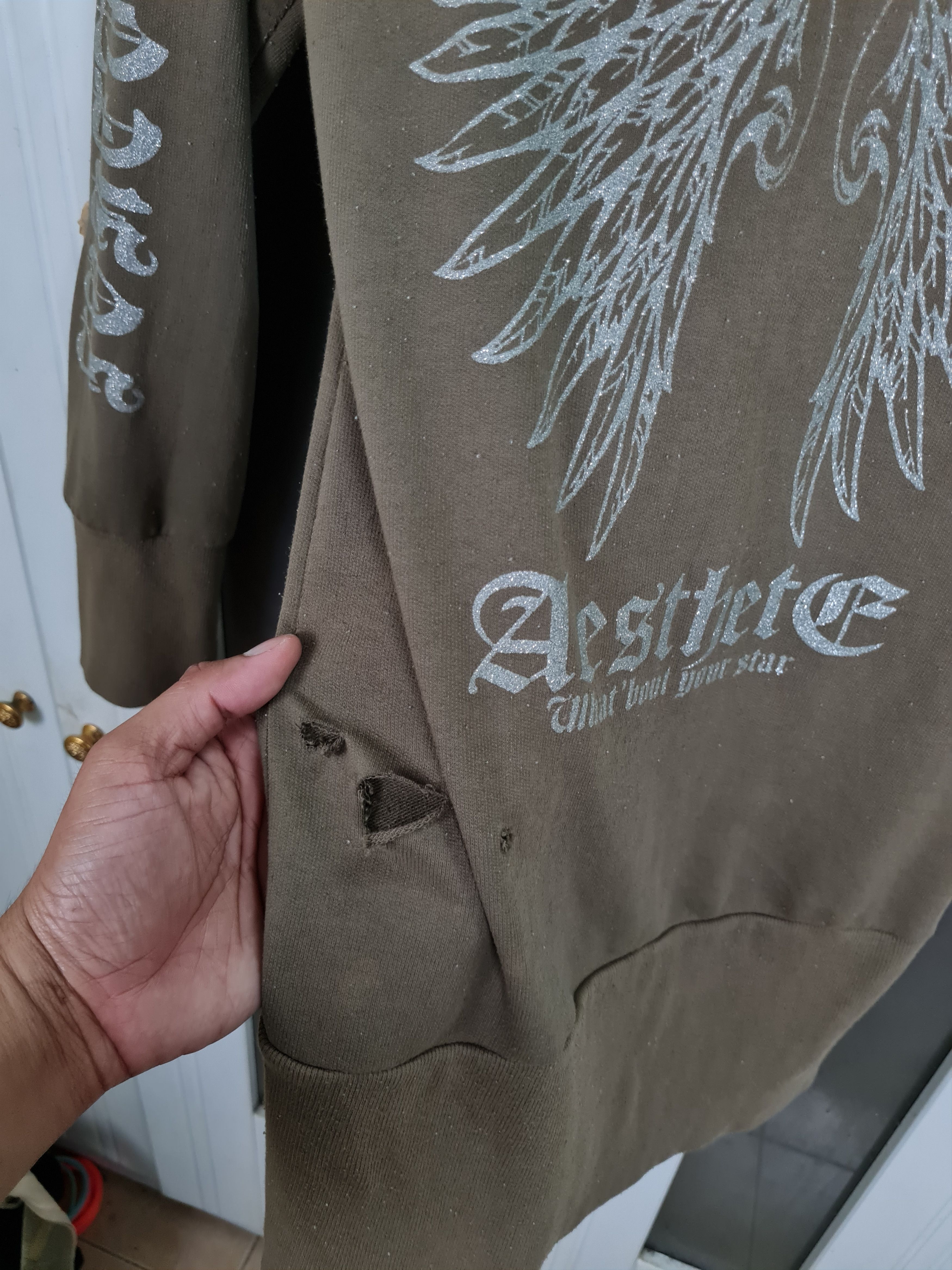 Japanese Brand × Vintage Vintage Hoodie Flared Winds Size M / US 6-8 / IT 42-44 - 5 Thumbnail