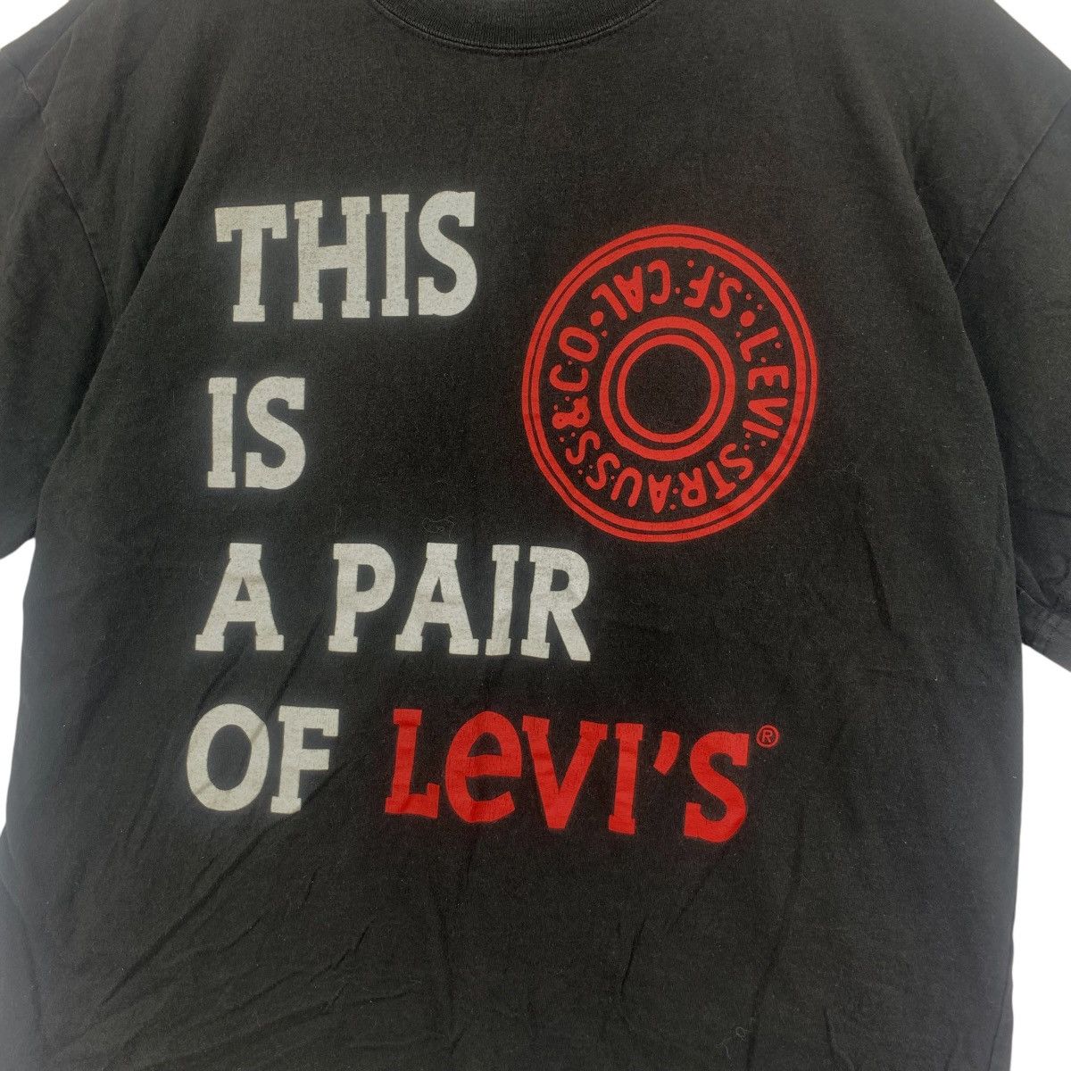 Levi's Vintage LEVIS’S STRAUSS RED TAB Collection Tee Shirt Top Size US XL / EU 56 / 4 - 3 Thumbnail