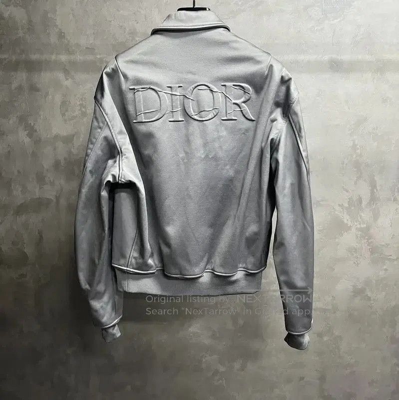 Dior Dior Men's Gray Polyester Jacket . Size US M / EU 48-50 / 2 - 5 Thumbnail