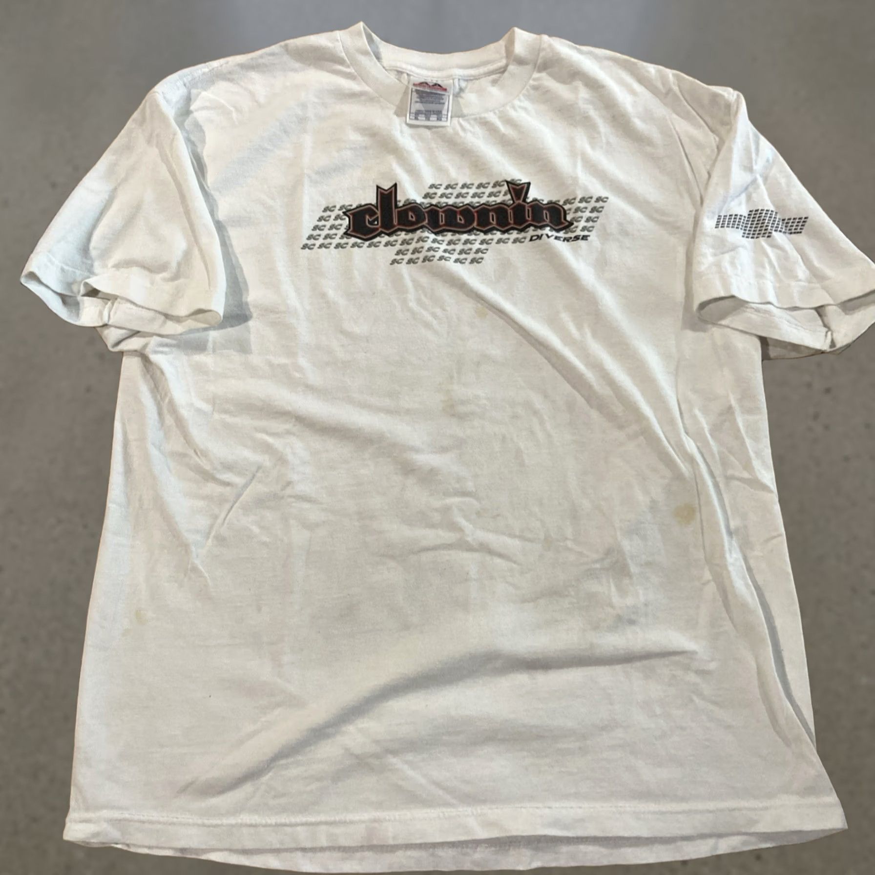 Vintage VINTAGE Chevrolet Shirt XL Men White 90s Hot Rod Clownin Around Graphic Tee Size US XL / EU 56 / 4 - 1 Thumbnail