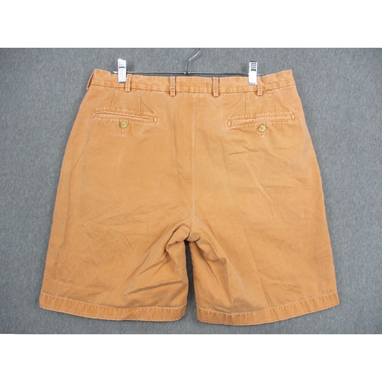 Peter Millar Peter Millar Shorts Mens 34 Orange Pima Cotton Flat Front Summer Casual Golf Shirts? Size US 34 / EU 50 - 6 Thumbnail