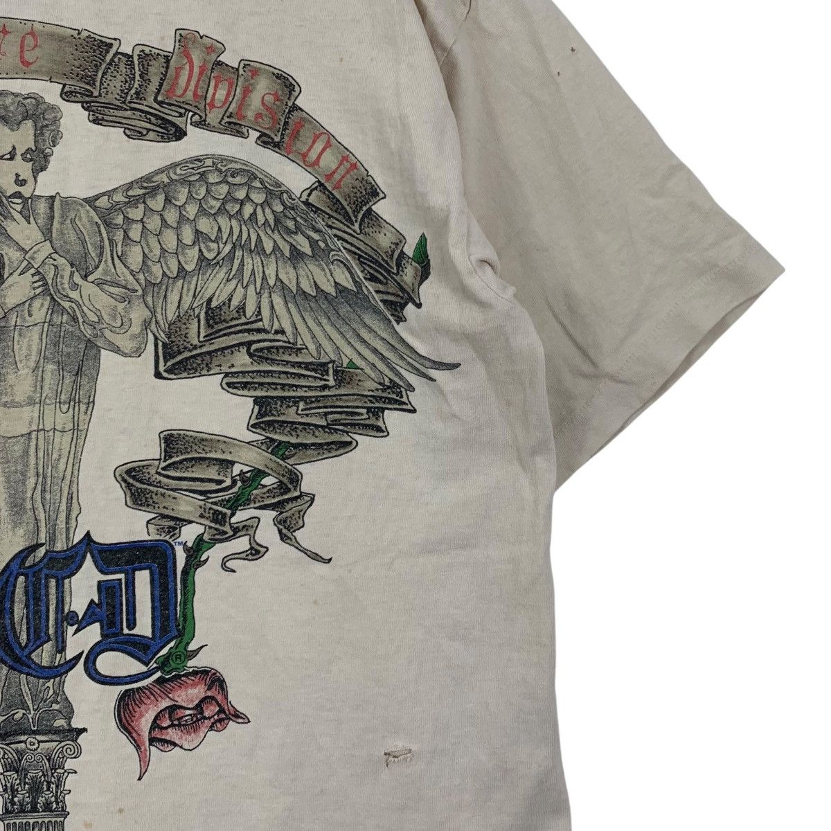 Vintage Vintage 80s MCD More Core Division Usa SurfDistressed Tshirt Size US M / EU 48-50 / 2 - 2 Thumbnail