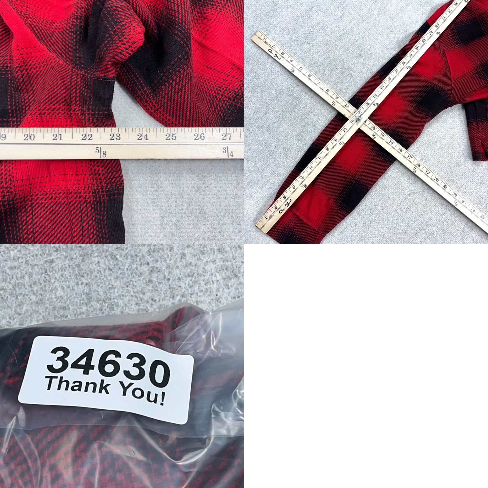 Polo Ralph Lauren Polo Ralph Lauren Sweater Men Large Red Black Buffalo Plaid Pullover Estate Rib Knit Mock Neck 1/4 Zip All Seasons Size US L / EU 52-54 / 3 - 8 Thumbnail