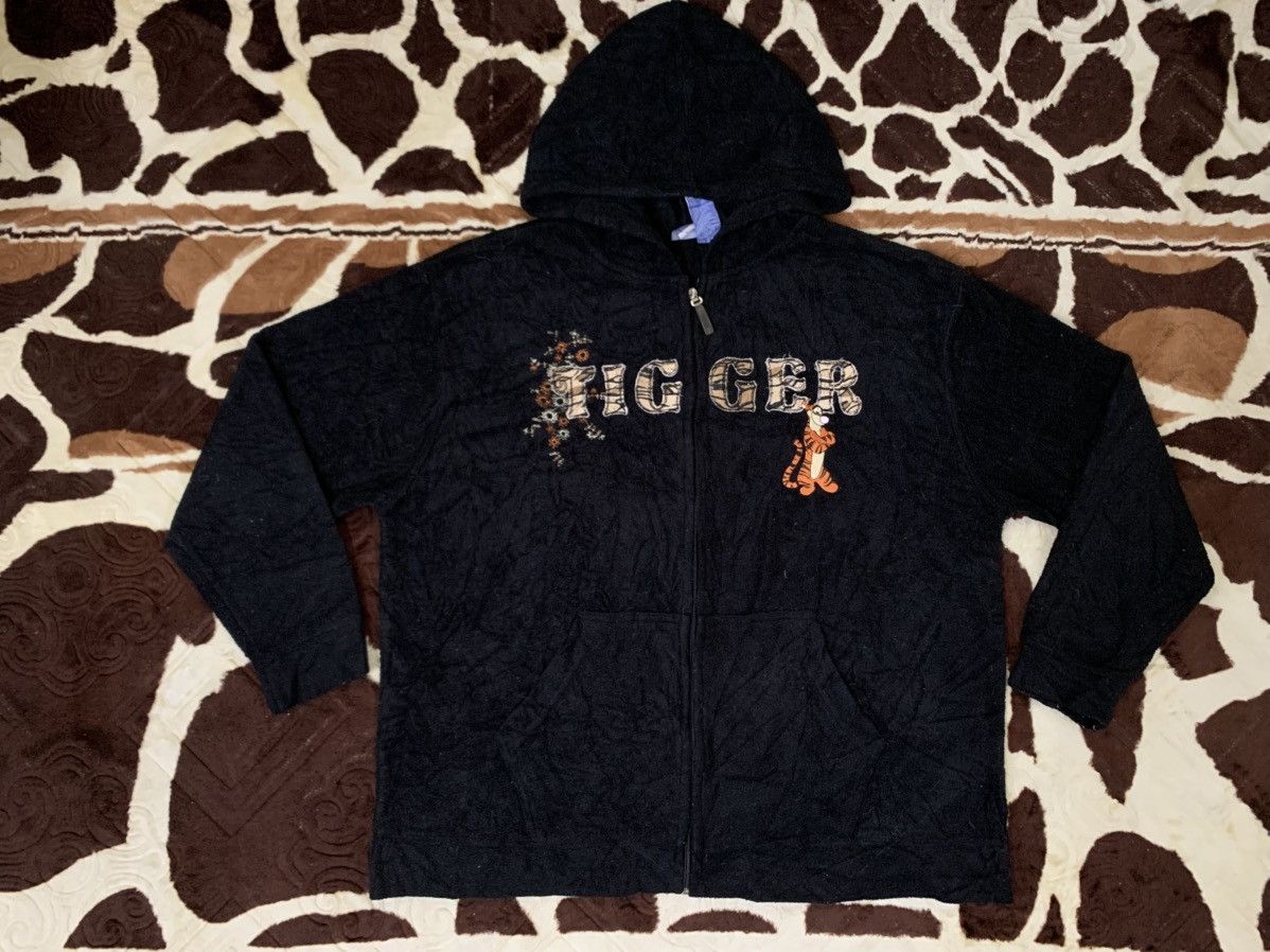 Disney LAST DROP#Winnie The Pooh Tigger Zipper Fleece Hoodie Size US XXL / EU 58 / 5 - 1 Thumbnail