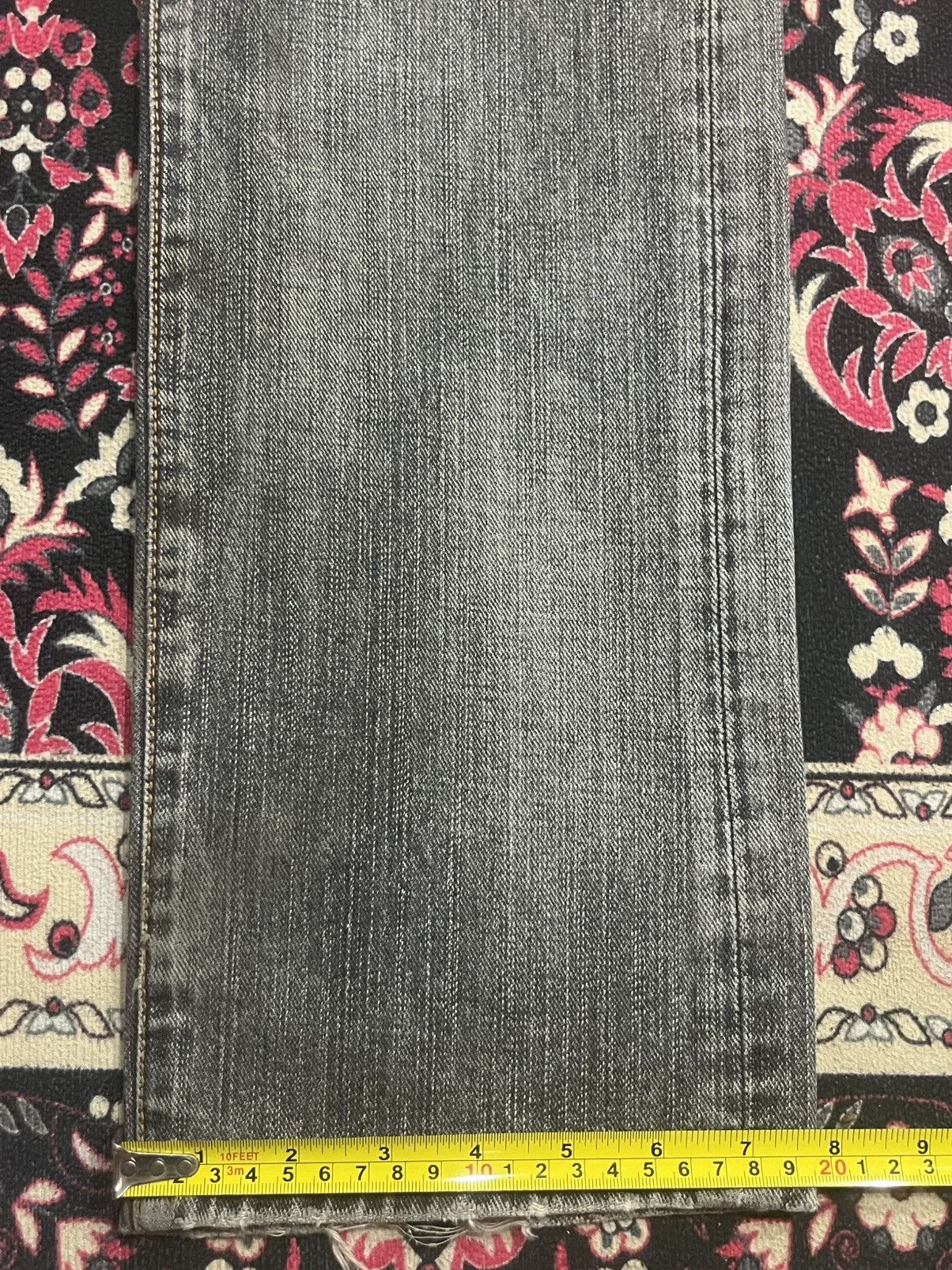 Japanese Brand Vintage Japanese Brand G.L Heart Grey Faded Washed Jeans Size US 29 - 15 Thumbnail