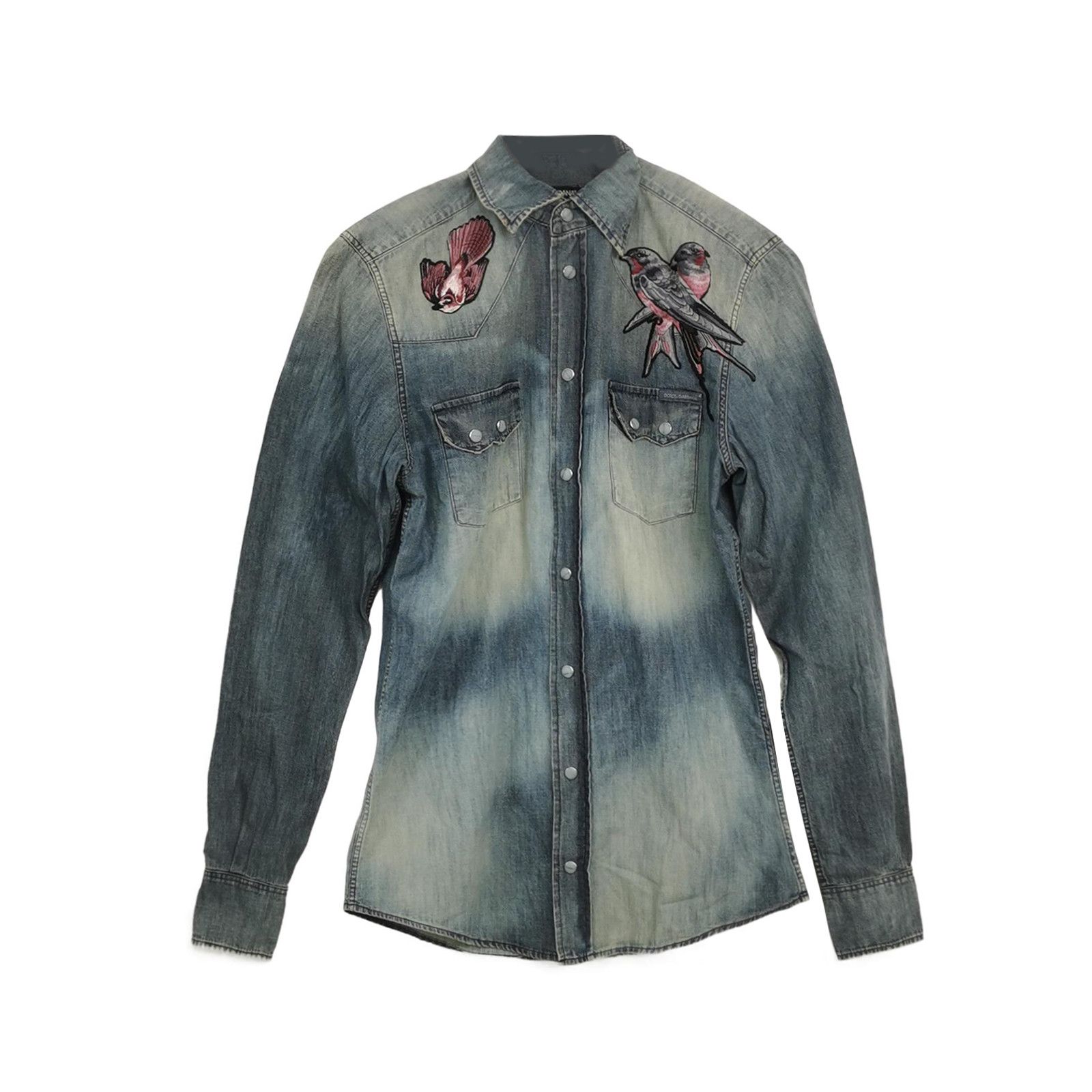 Dolce & Gabbana Dolce & Gabbana Men s Button Ups Size US S / EU 44-46 / 1 - 1 Thumbnail