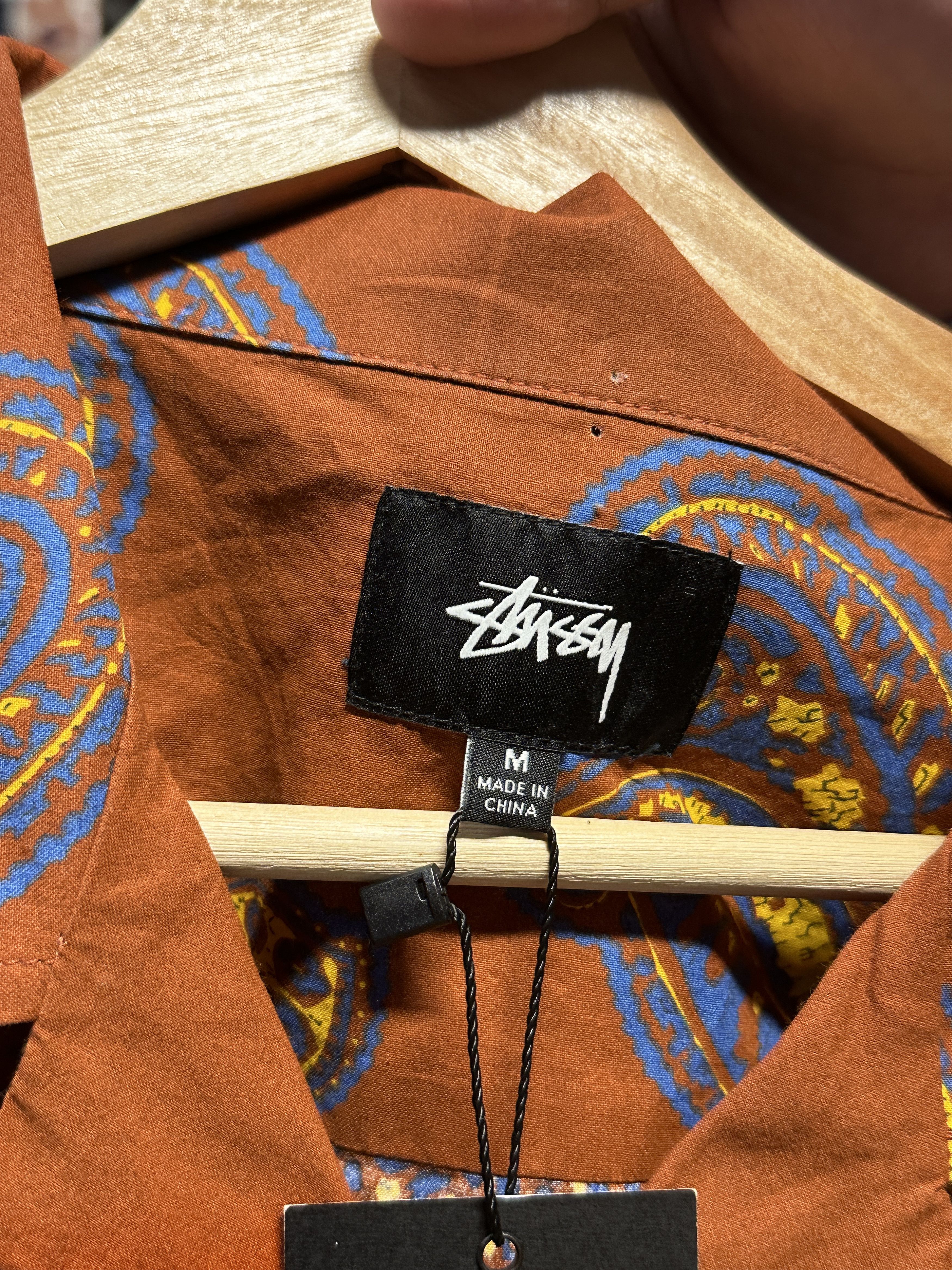 Stussy Stussy Big Paisley Button Up Size US M / EU 48-50 / 2 - 3 Thumbnail