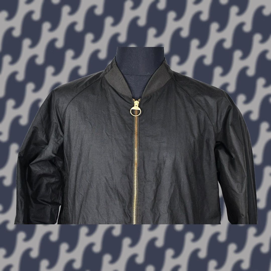 Barbour Barbour Silsden Waxed Jacket Bomber Men's XL Barbour Silsden Waxed Jacket Bomber Jacket XL Men Brown Size US XL / EU 56 / 4 - 1 Thumbnail