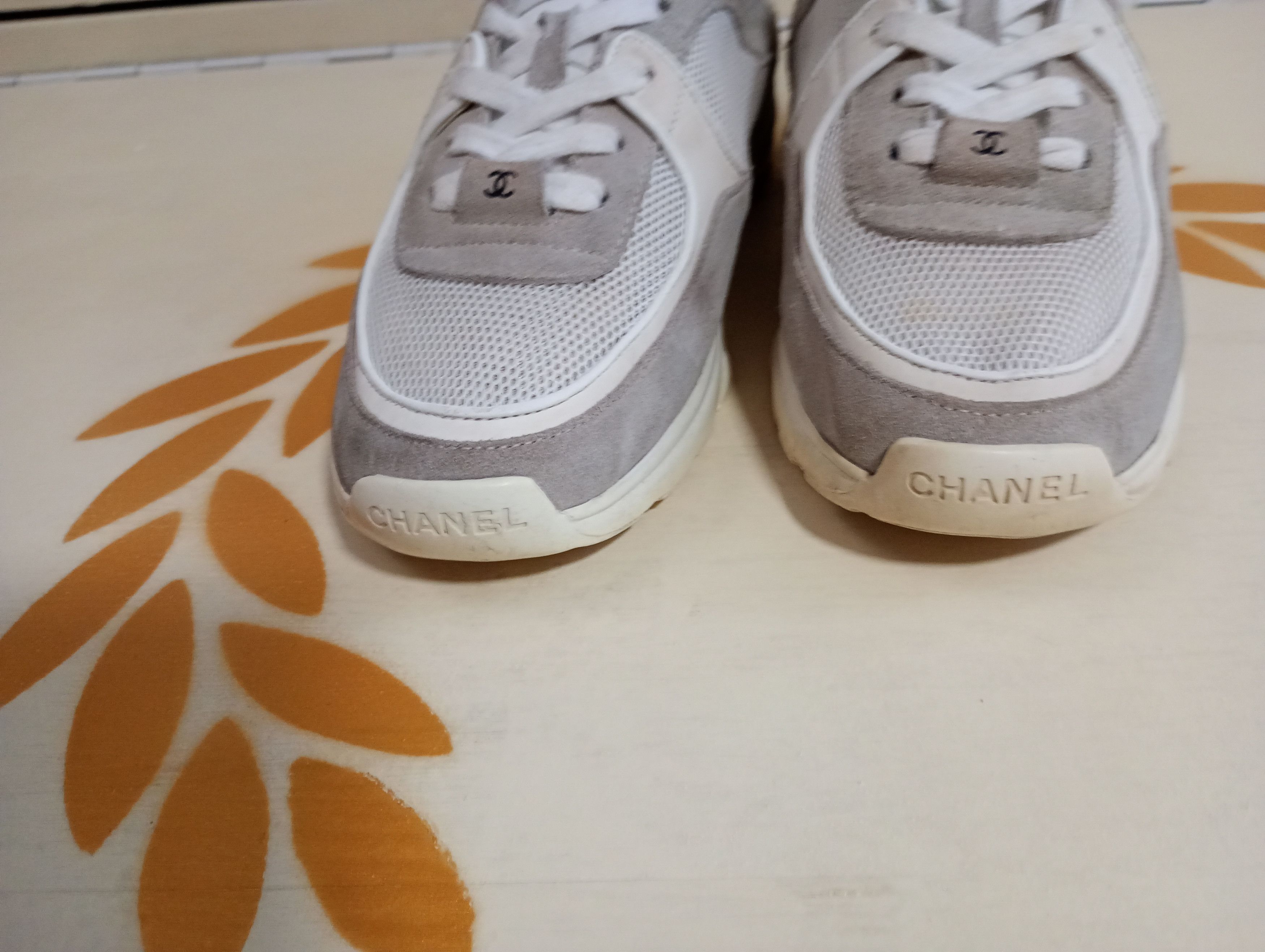 Chanel Chanel CC Trainer Suede Sneakers Size US 8 / IT 38 - 6 Thumbnail