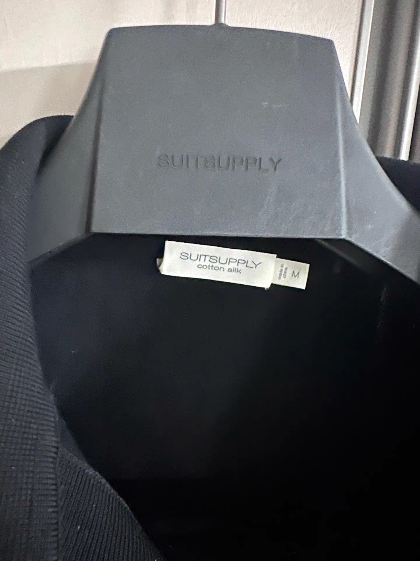 Suitsupply Suitsupply Silk Blend Seagull Collar Short Sleeve Polo K18 Size US M / EU 48-50 / 2 - 3 Thumbnail