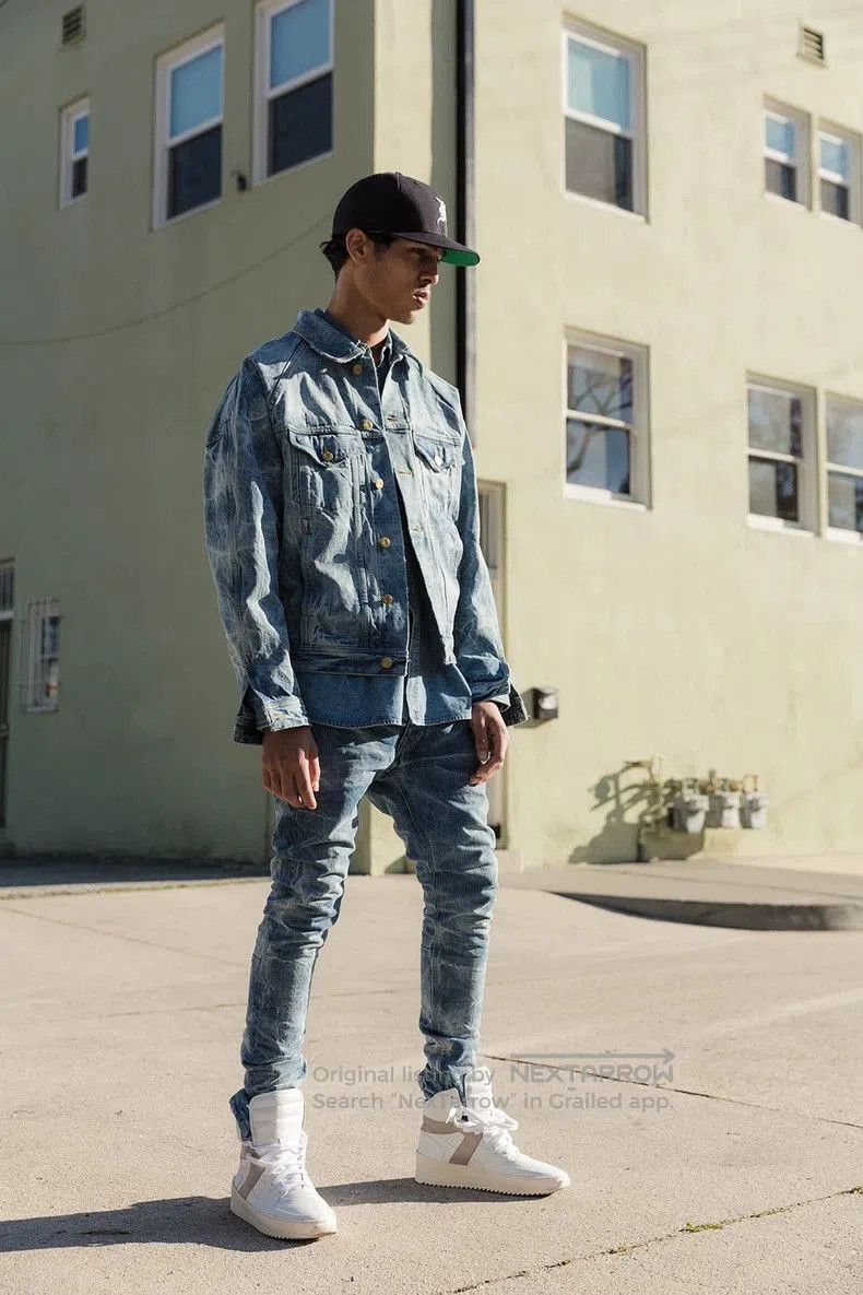 Fear of God Fear of God 5th Blue Denim Jacket. Size US S / EU 44-46 / 1 - 9 Thumbnail