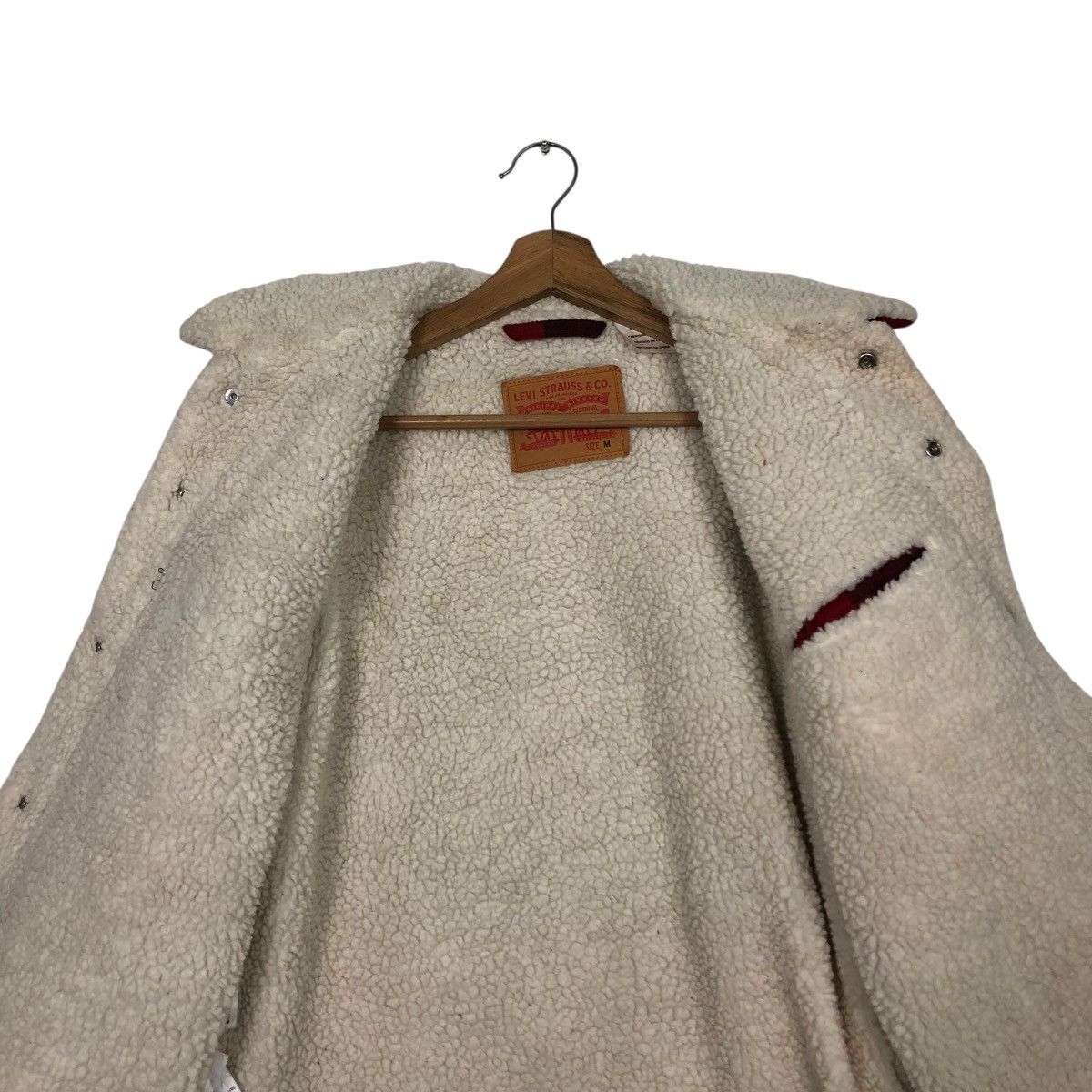 Levi's 🔥VINTAGE CHORE WOOL JACKET BLANKET LEVI’S TARTAN DESIGN Size US M / EU 48-50 / 2 - 17 Thumbnail