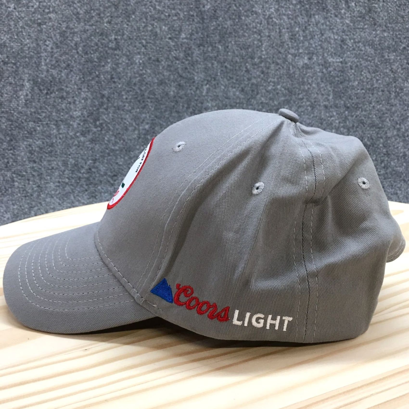 Logo 7 Coors Light Minnesota Baseball Cap Mens Gray OS Adjustable Embroidered Logo Size ONE SIZE - 5 Thumbnail