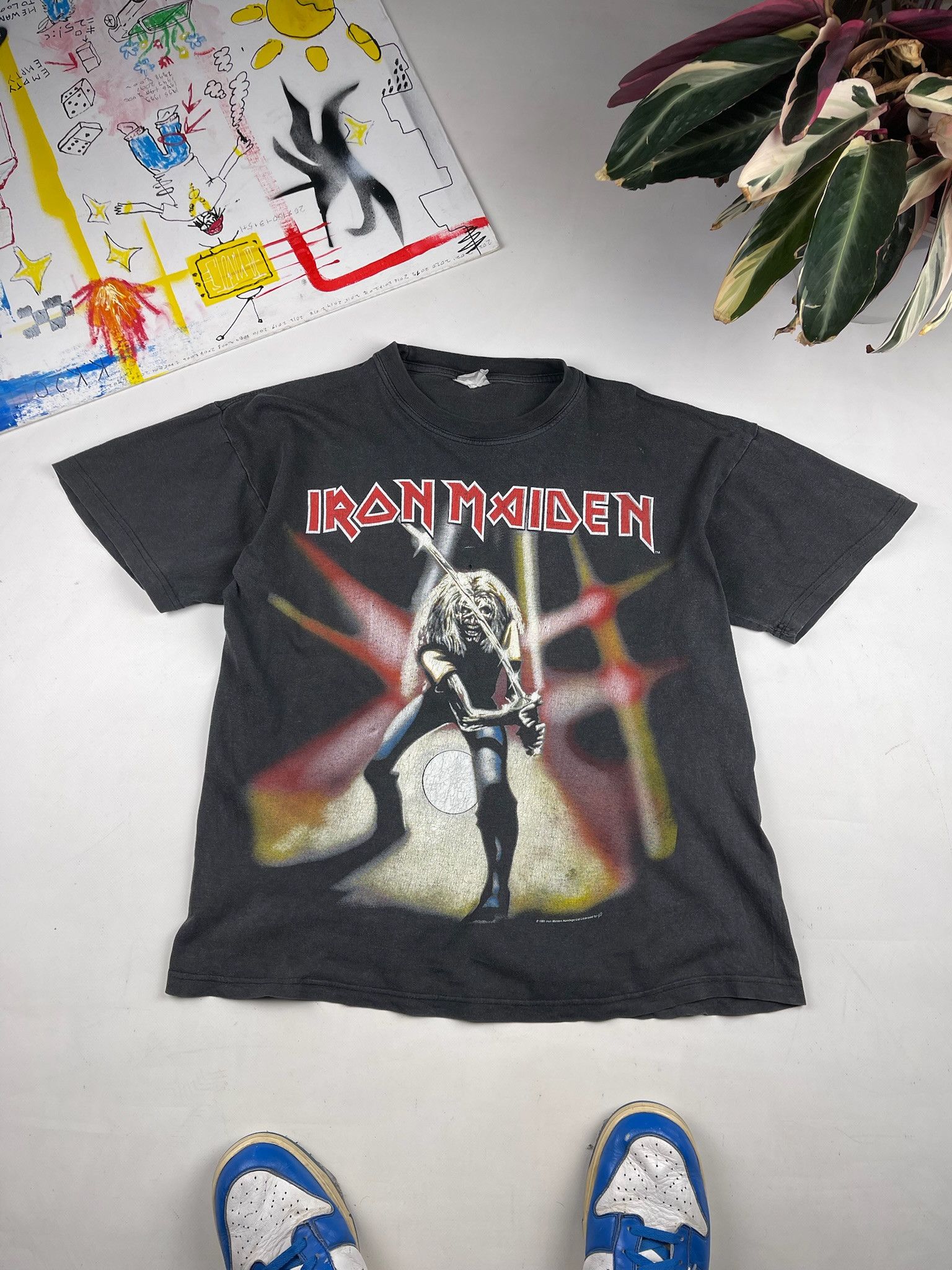 1981 Iron Maiden T Shirt vintage