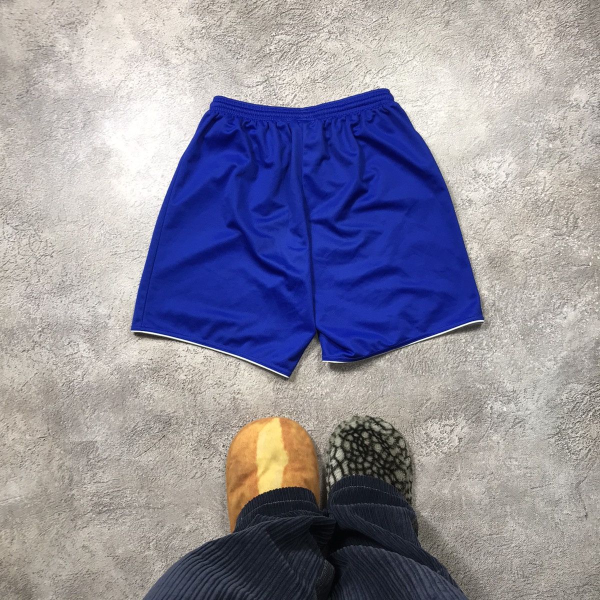 Vintage Vintage Adidas Shorts Y2K Streetwear Skate Blue Relaxed 28 Size US 28 / EU 44 - 4 Thumbnail