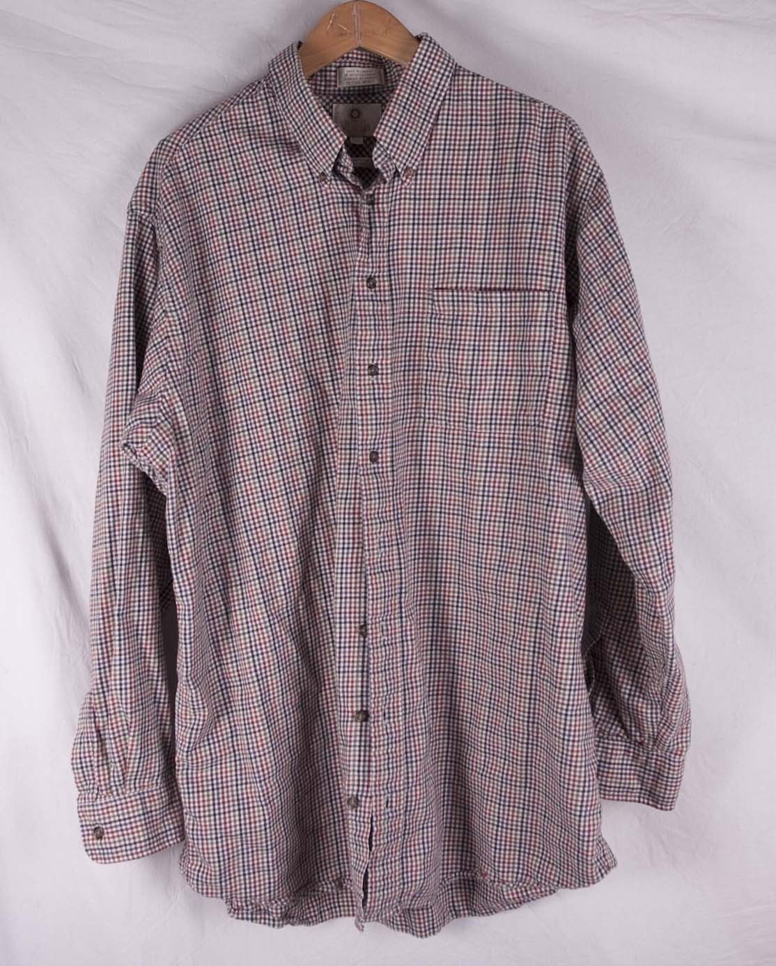 Viyella Viyella Shirt Flannel Cotton/ Wool Size XLT Size US XL / EU 56 / 4 - 5 Thumbnail