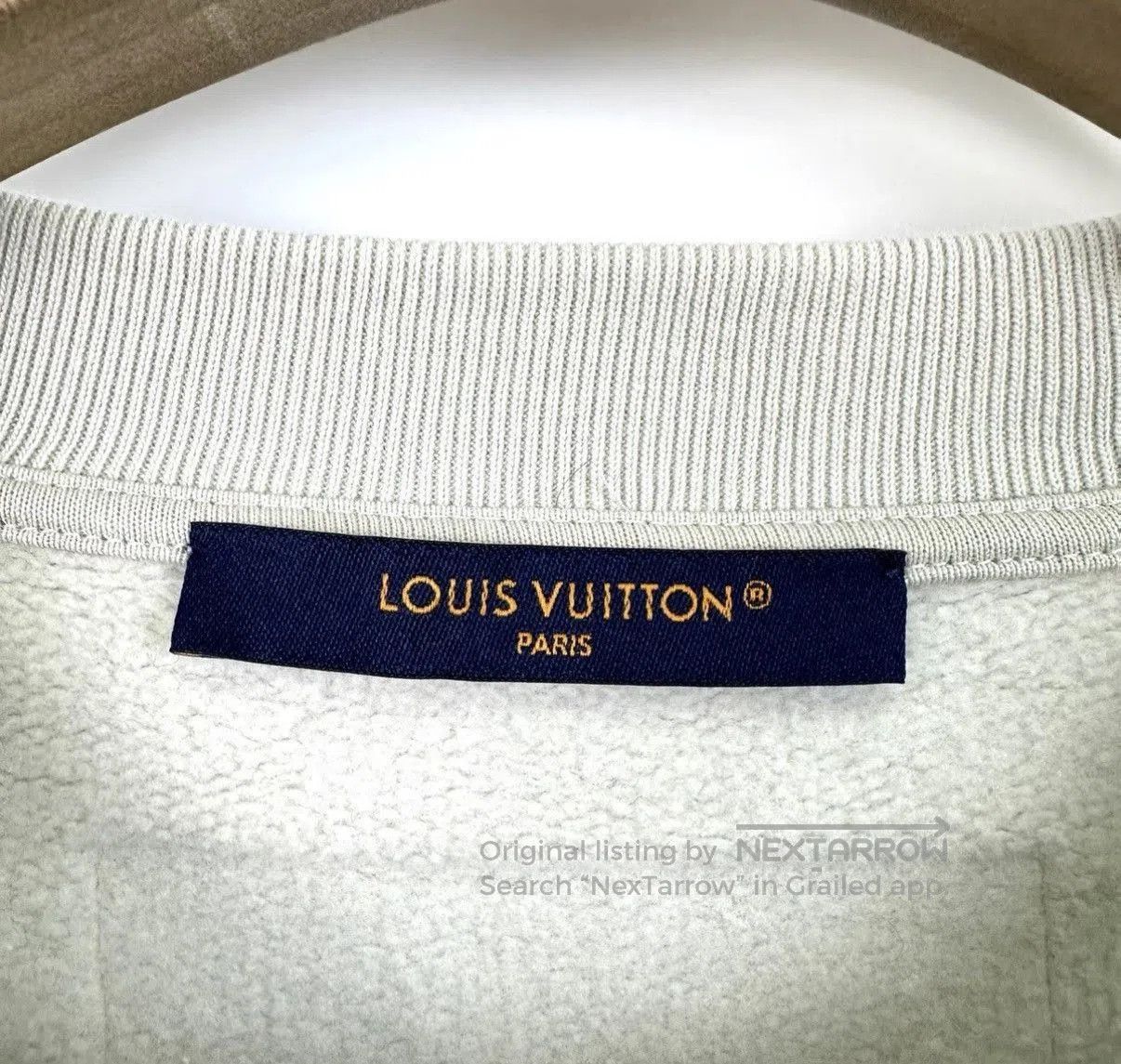 Louis Vuitton Gray Eye Graphic Sweatshirt, Size L. Size US L / EU 52-54 / 3 - 4 Thumbnail