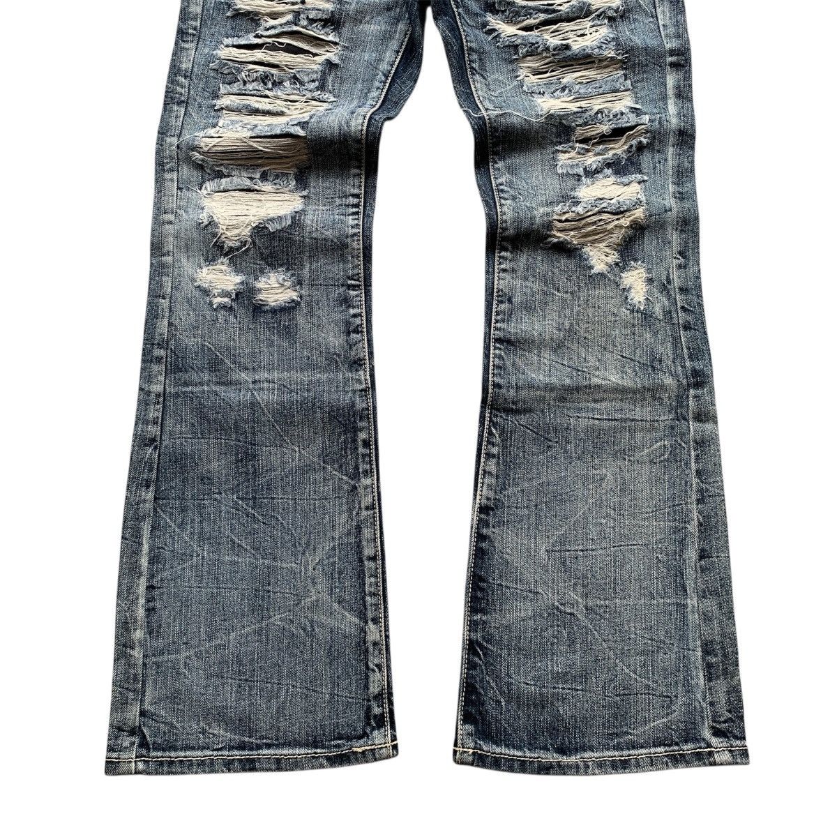 Le Grande Bleu (L.G.B.) Riot Spicy Denim LGB GOA ifsixwasnine Flared Jeans Size US 31 - 2 Thumbnail