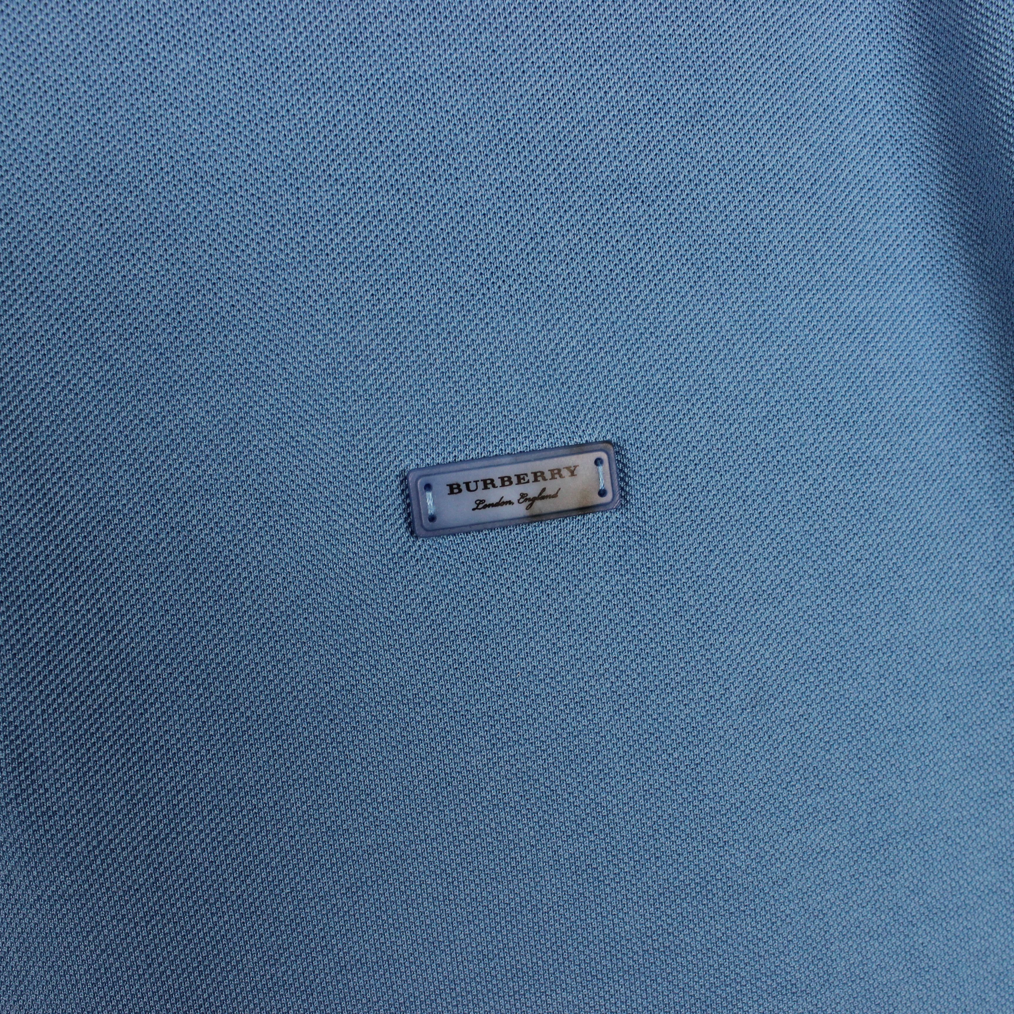 Burberry Burberry polo shirt men cotton blue L XL Size US XL / EU 56 / 4 - 6 Thumbnail