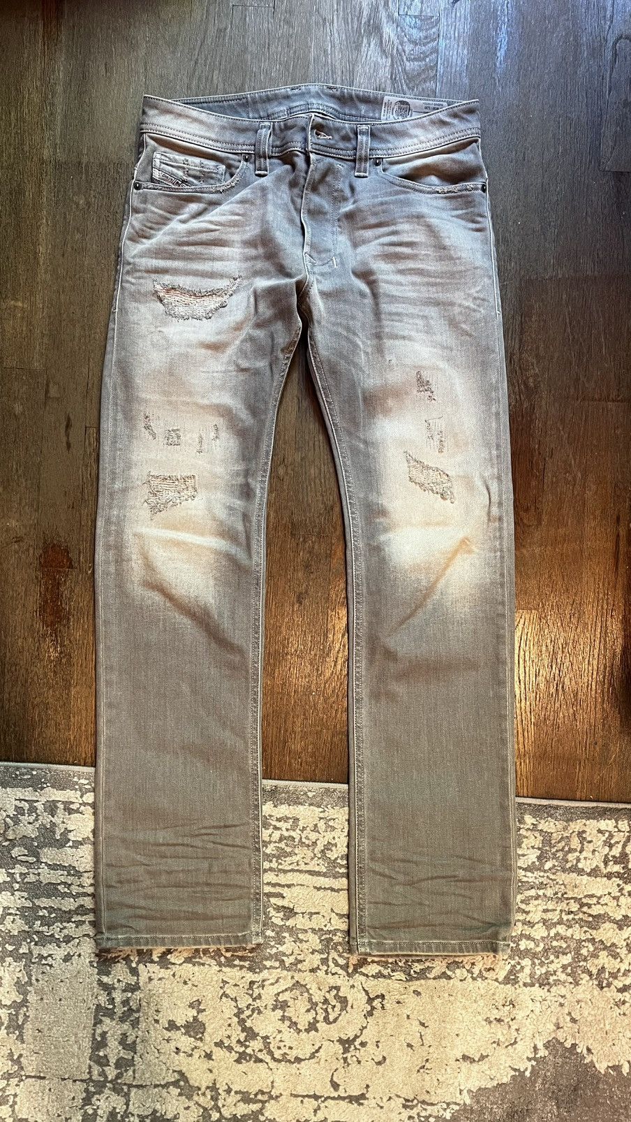 Diesel Diesel Safado-R Regular-Slim/Straight Jeans Size US 30 / EU 46 - 1 Thumbnail