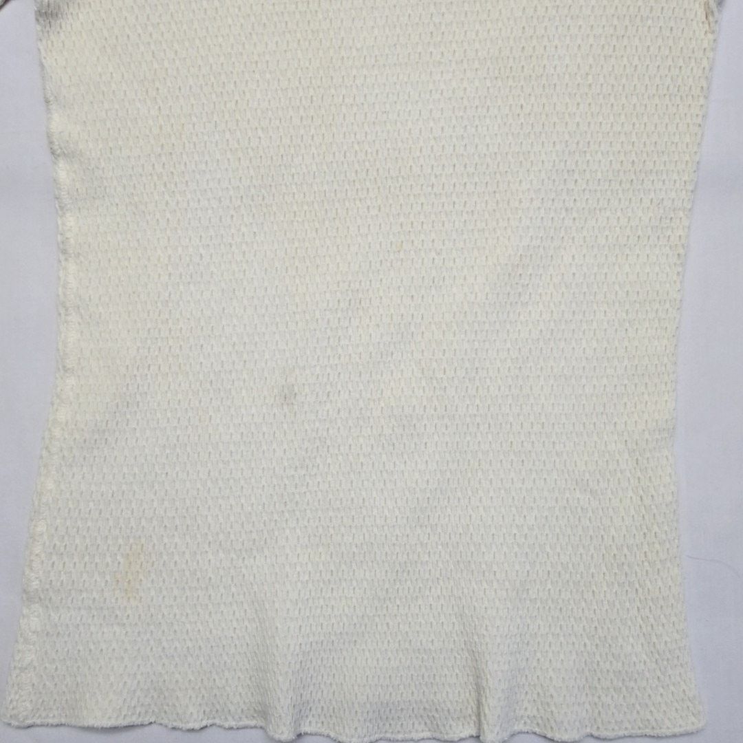 Sears Vintage Sears Thermal Shirt Cream 70s Mens Medium VTG Size US M / EU 48-50 / 2 - 2 Thumbnail