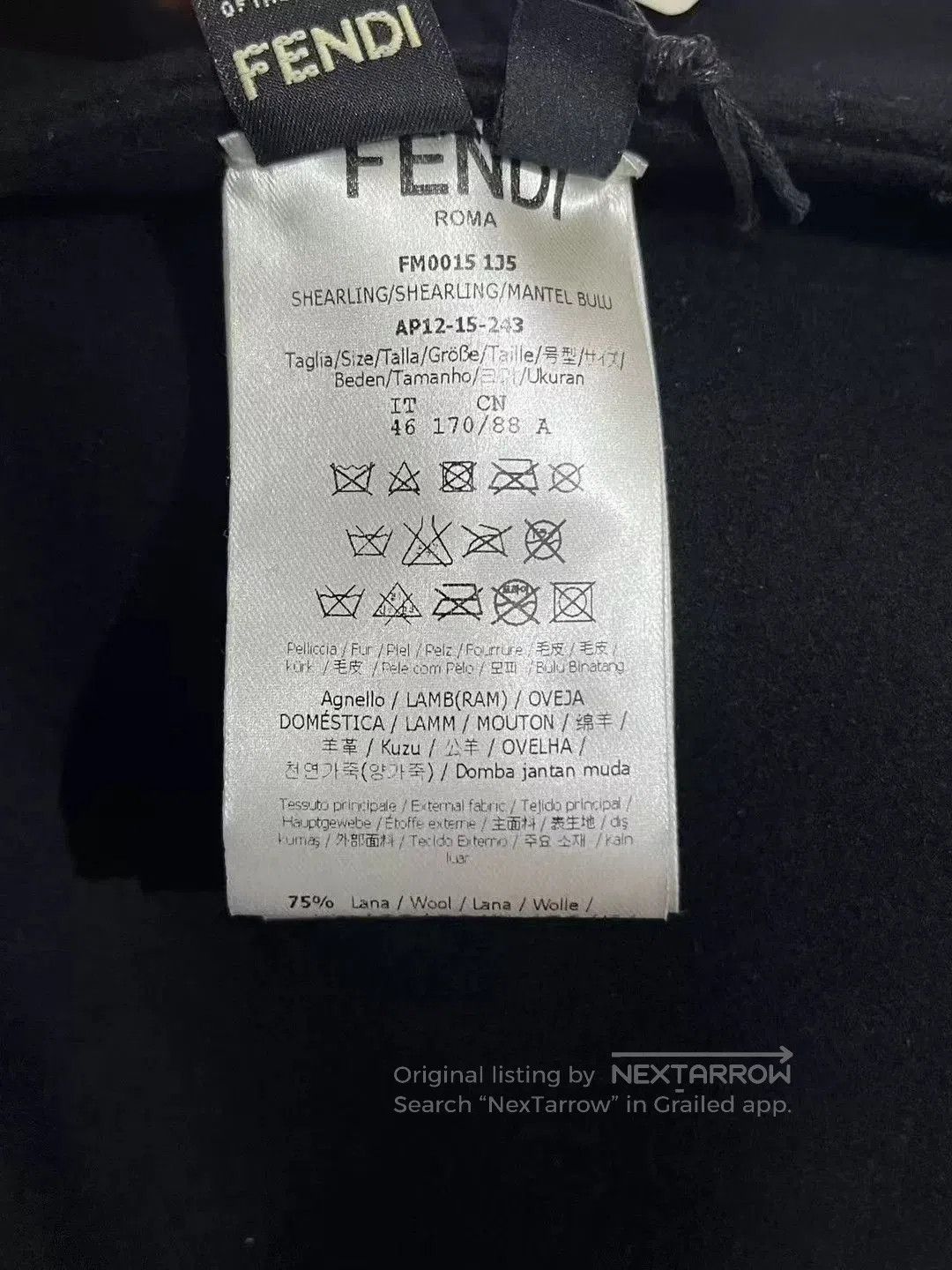 Fendi New FENDI Little Monster Jacket. Size US S / EU 44-46 / 1 - 8 Thumbnail