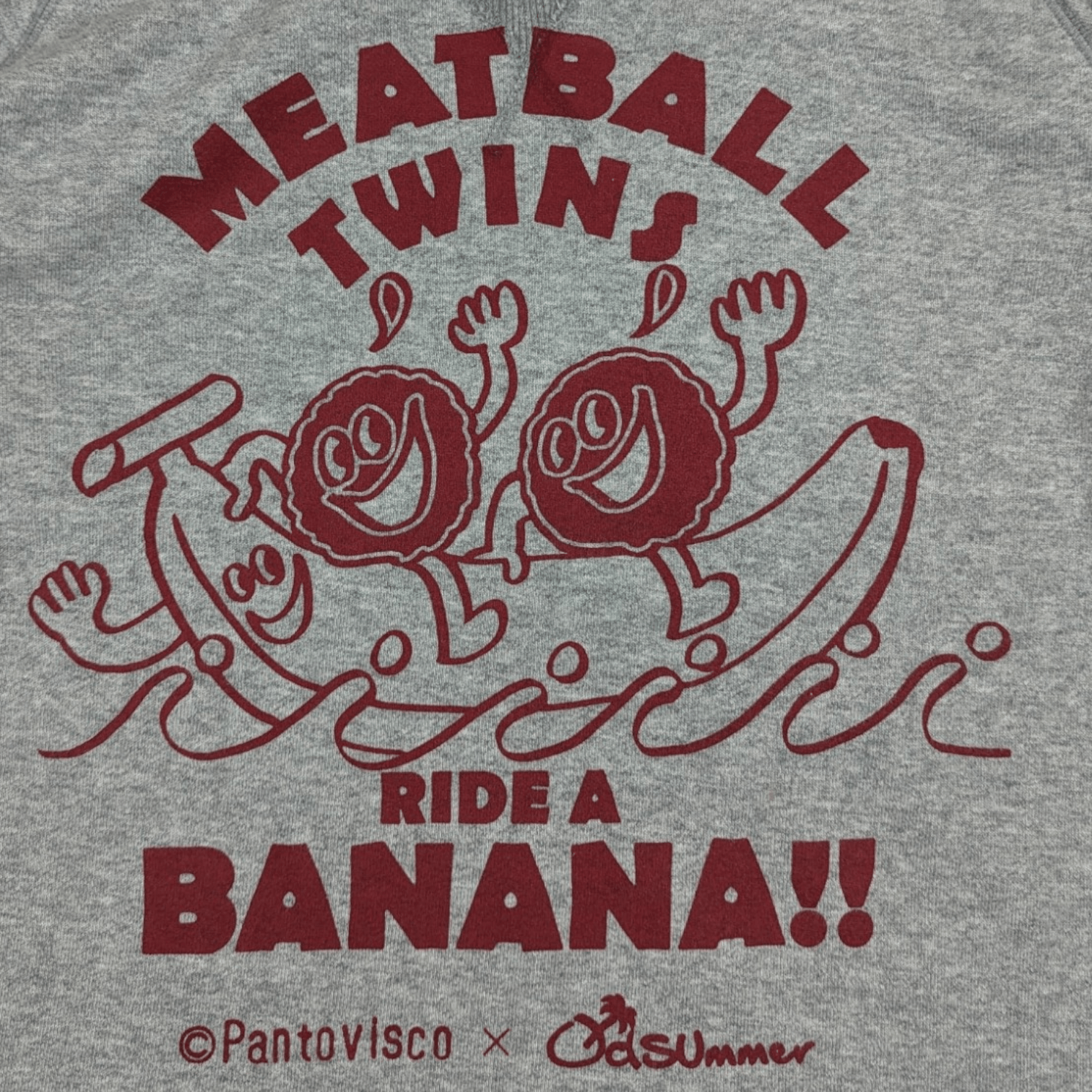 Japanese Brand Japan OLD SUMMER Meatball Banana Jumper Sweatshirt Size S / US 4 / IT 40 - 5 Thumbnail