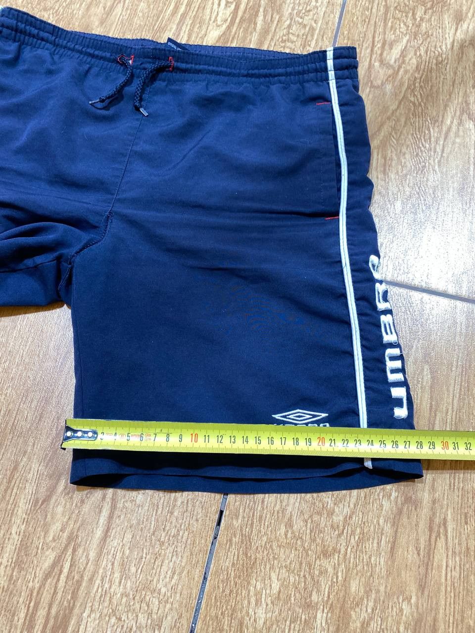 Umbro Vintage Umbro Nylon Shorts big logo Size US 32 / EU 48 - 9 Thumbnail