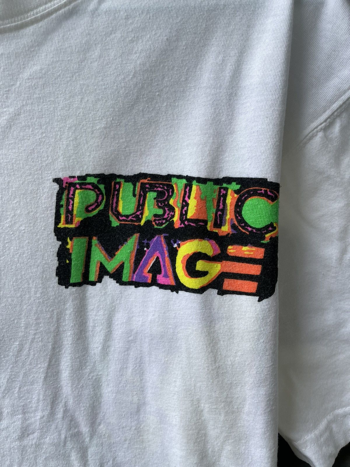 Vintage Vintage Public Image Over print rare shirt 📸 Size US M / EU 48-50 / 2 - 5 Thumbnail