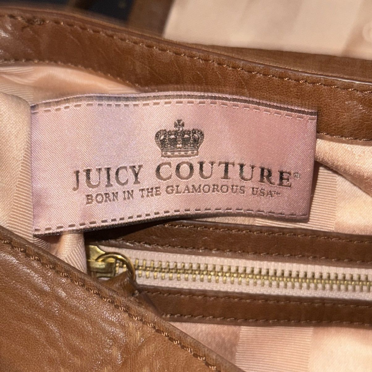 Juicy Couture Vintage Juicy Couture sheep leather backpack/handbag Size ONE SIZE - 9 Thumbnail