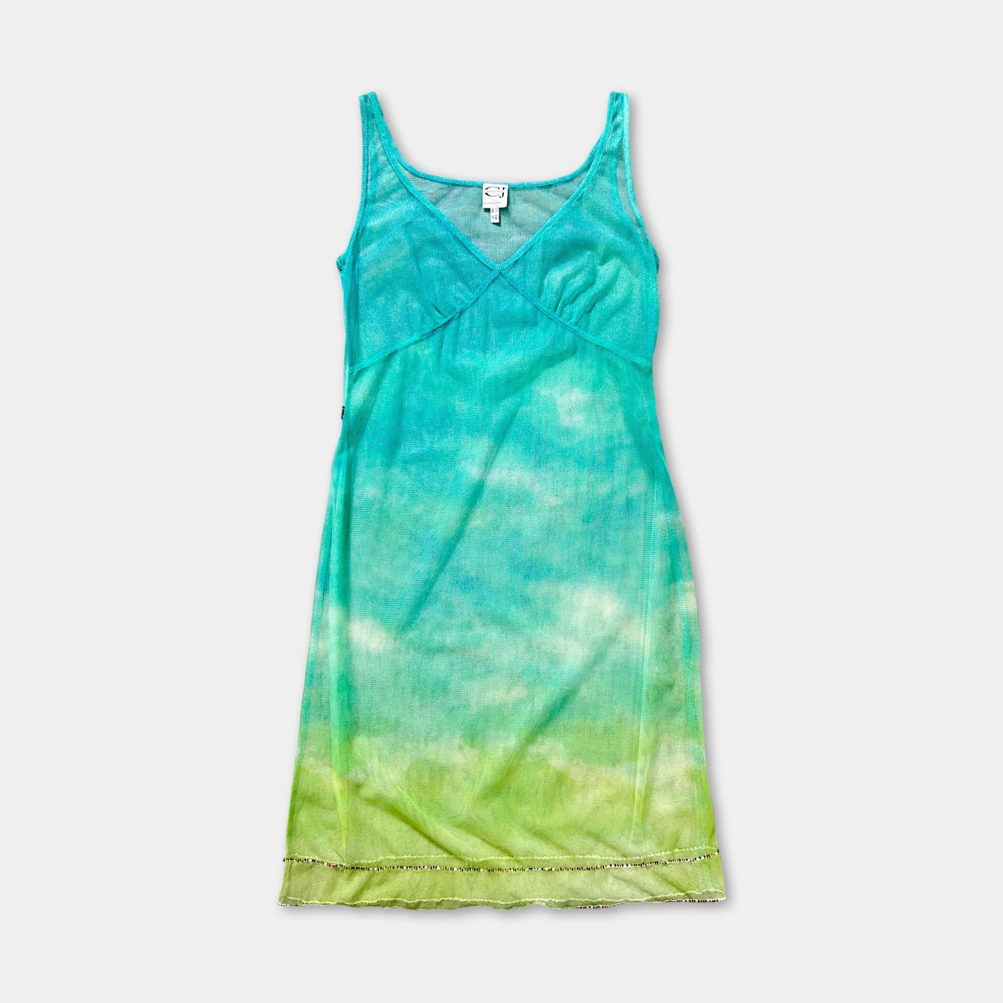 Roberto Cavalli Cavalli Jeans See-Through Gradient Dress Size M / US 6-8 / IT 42-44 - 1 Thumbnail