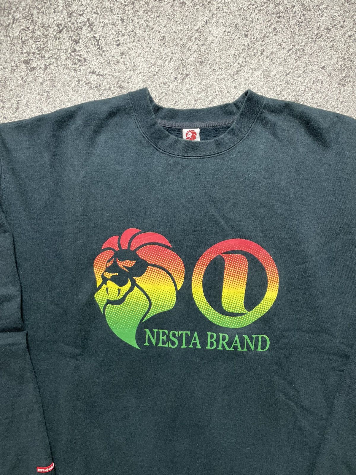 Rap Tees Vintage 90s Nesta Brand Sweatshirt Hip Hop DMX Ruff Ryders Size US XL / EU 56 / 4 - 2 Thumbnail