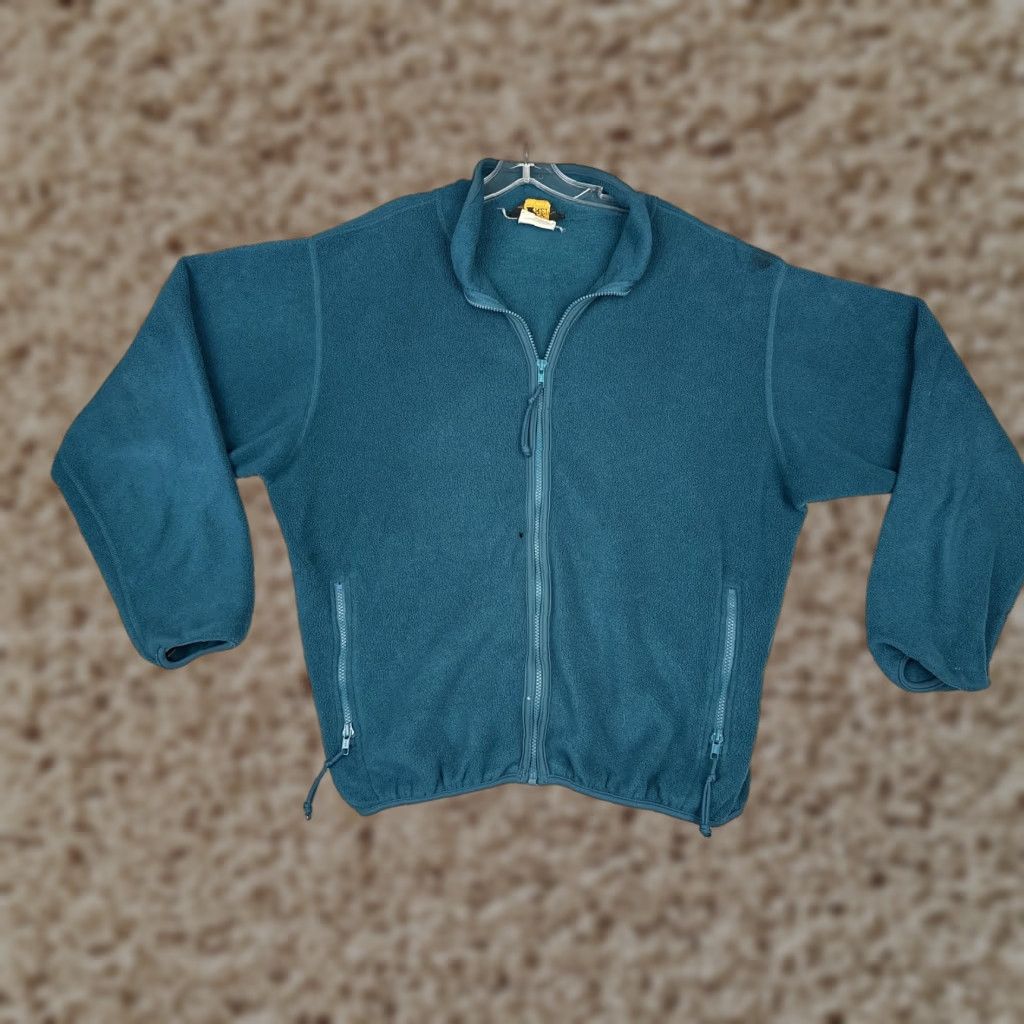 Vintage VINTAGE REI Jacket Mens Large Green Fleece Full Zip 90s Hiking Outdoor READ Size US L / EU 52-54 / 3 - 1 Thumbnail