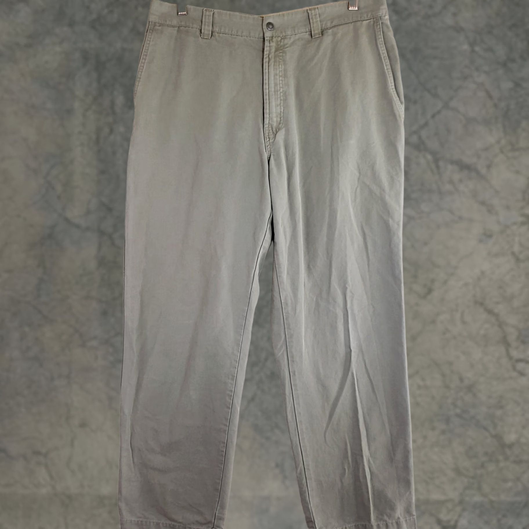 Vintage Columbia Granite Cloth Outdoor Work Utility Pants Mens 34X30 Grayish Green Stone? Size US 34 / EU 50 - 1 Thumbnail